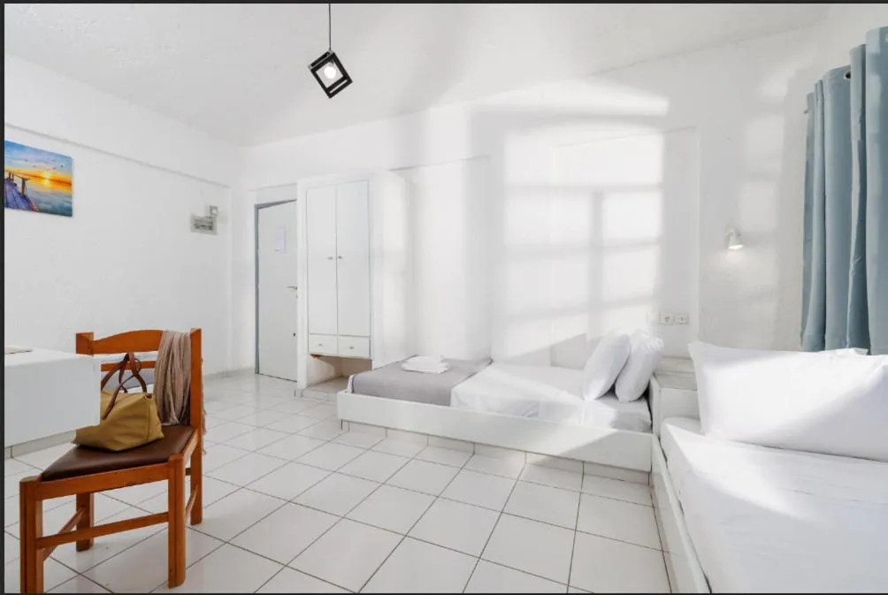 Bed in Kings Hersonissos Hotel