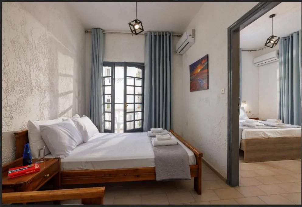 Bed in Kings Hersonissos Hotel