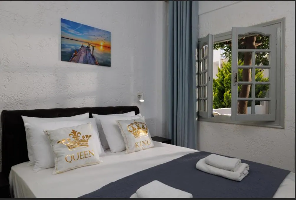 Bed in Kings Hersonissos Hotel