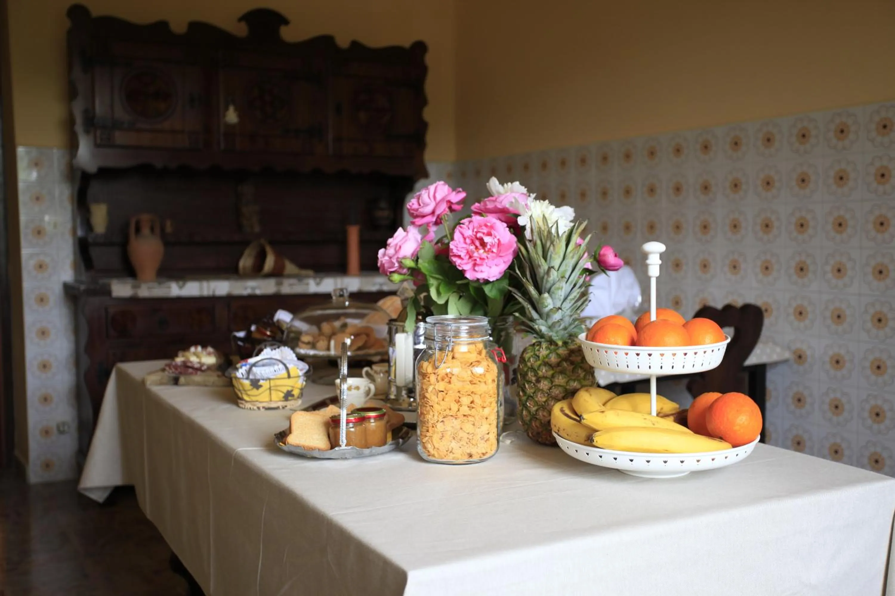 Buffet breakfast in Al Canei B&B