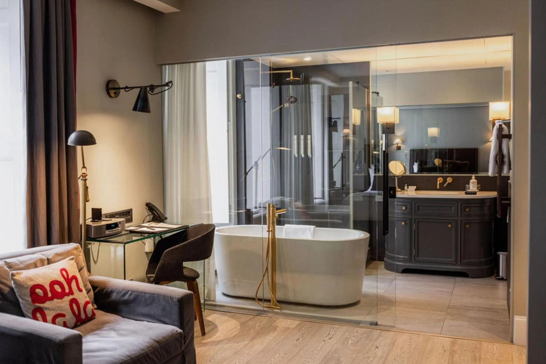 Bathroom in Auberge Saint-Antoine