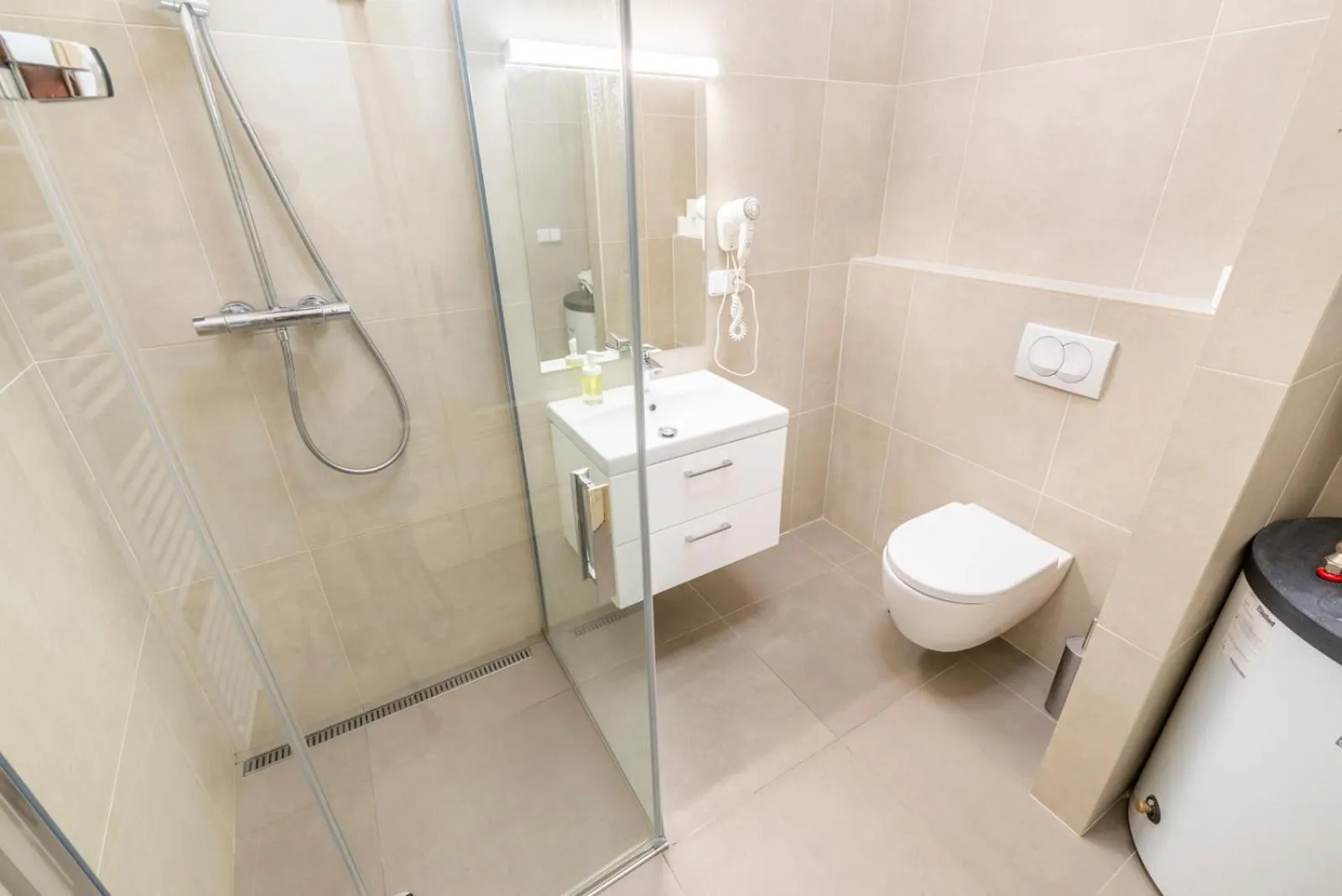 Shower in Old Town Square Apartments