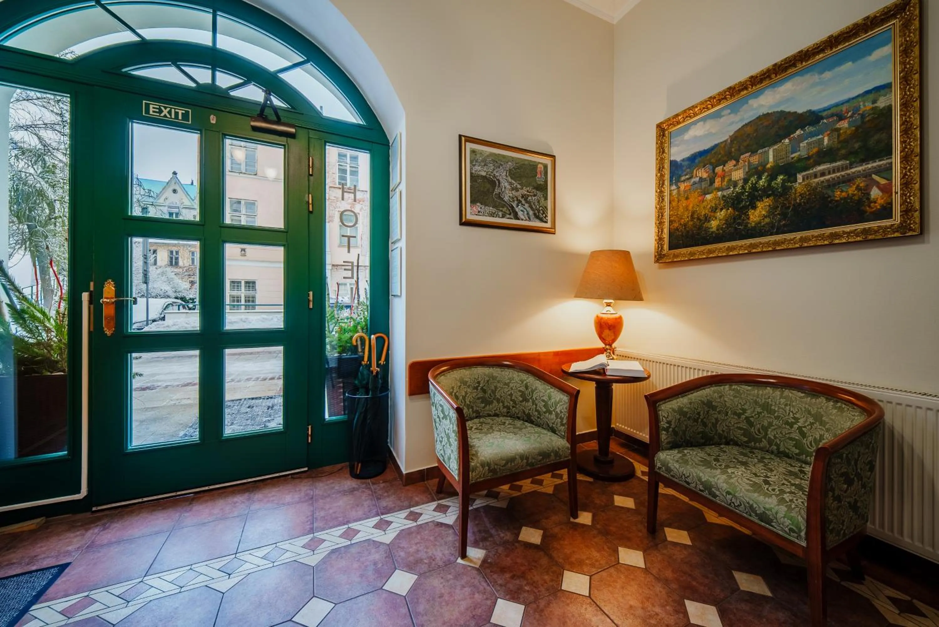 Lobby or reception in Hotel Ontario