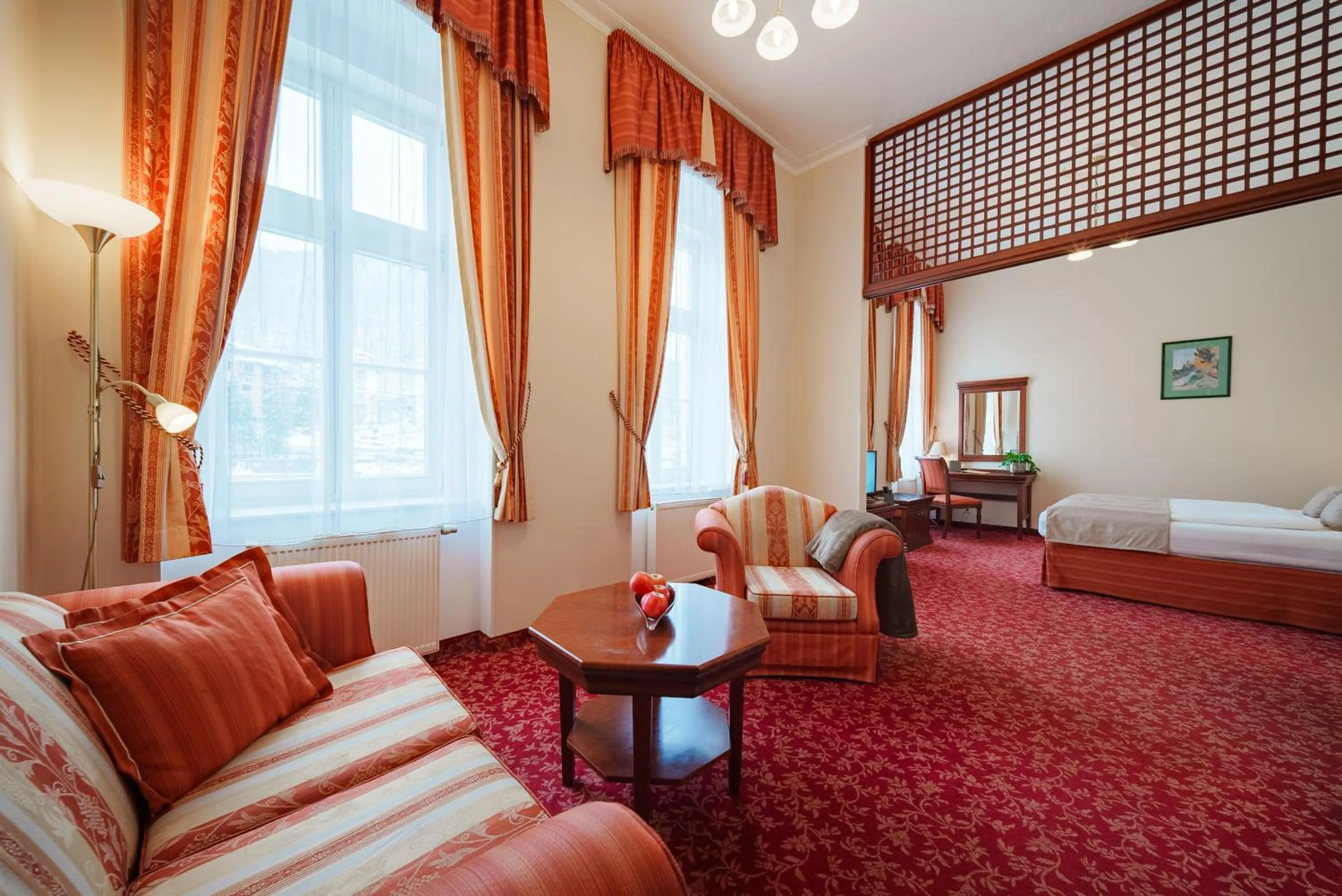 Bed in Hotel Ontario