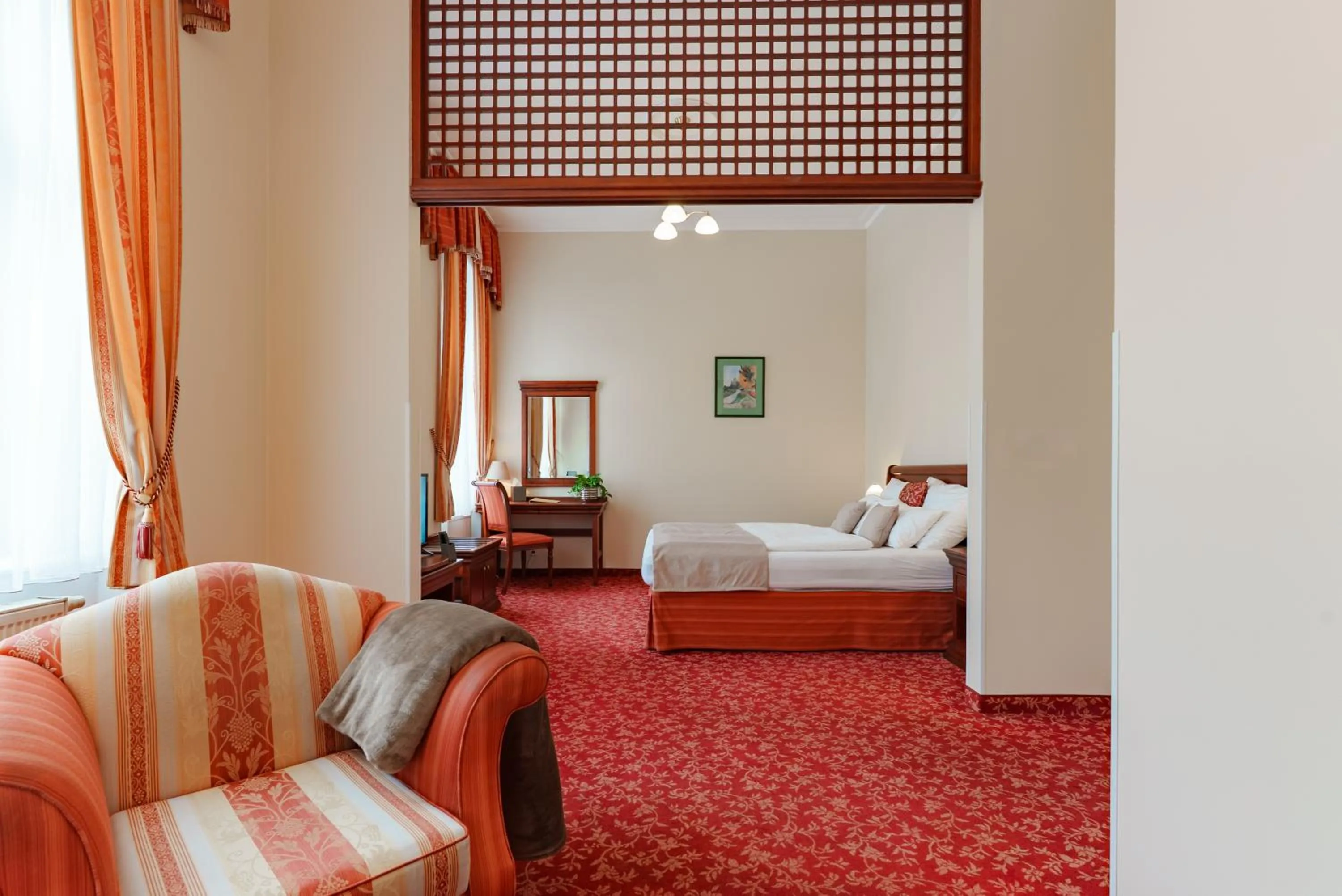 Bed in Hotel Ontario