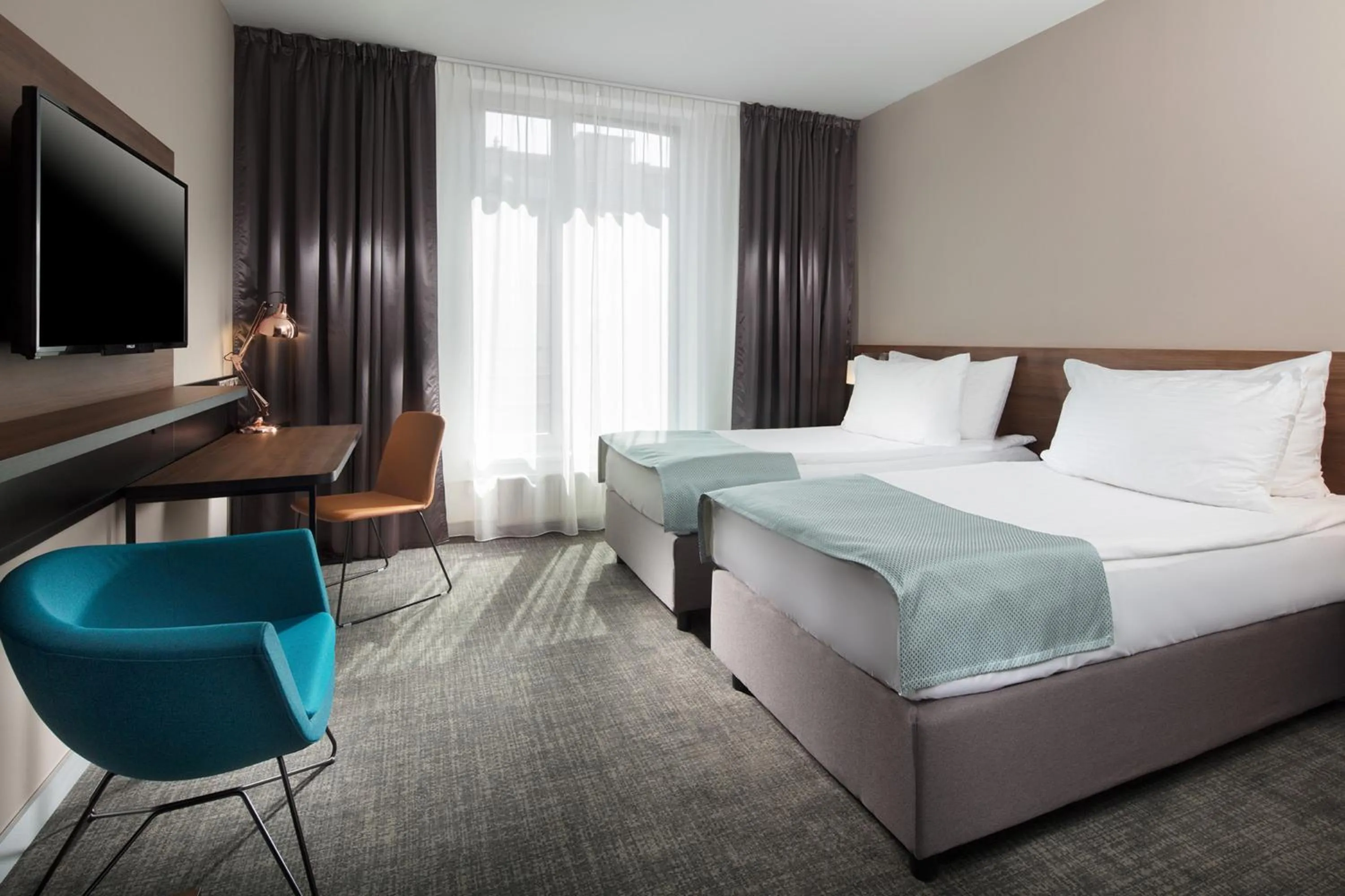 Photo of the whole room, Bed in Holiday Inn Prague by IHG