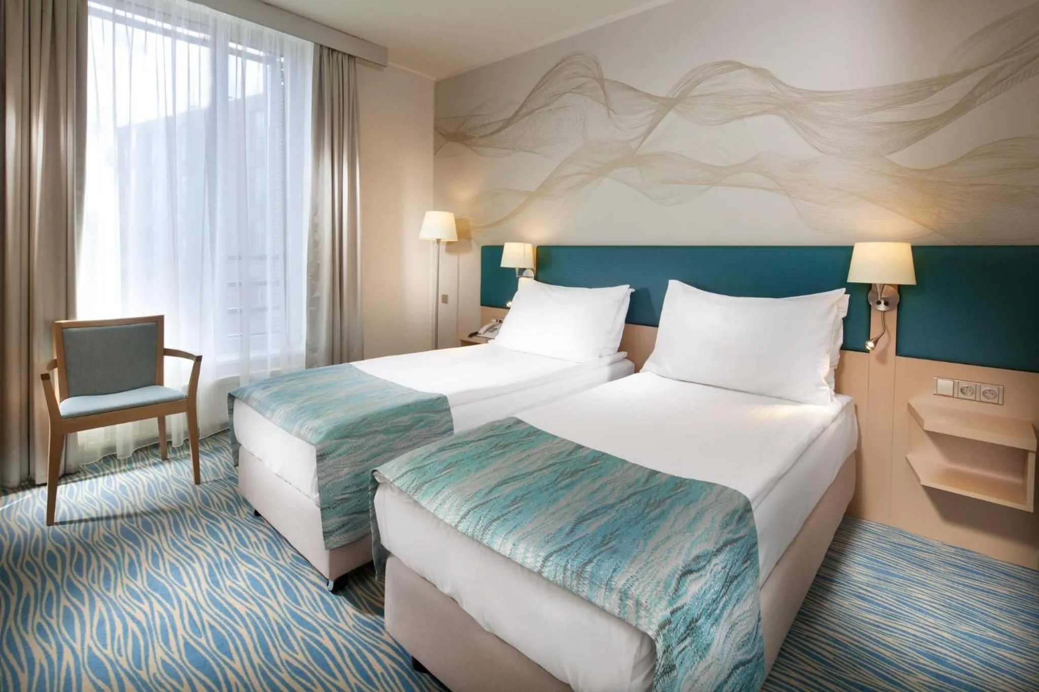 Photo of the whole room, Bed in Holiday Inn Prague by IHG