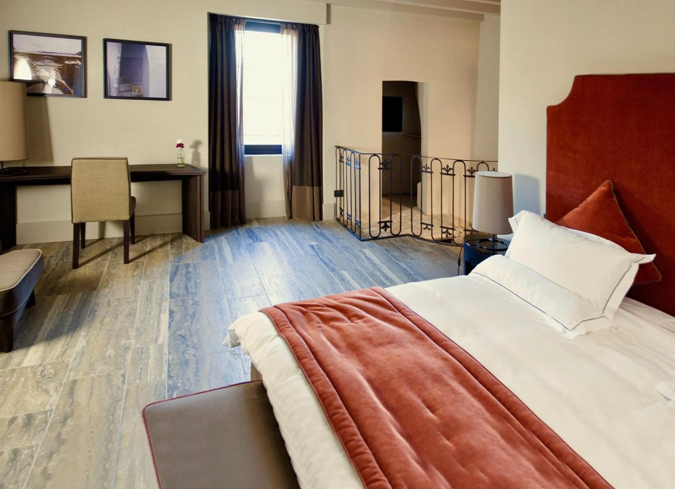 Photo of the whole room, Bed in Podere Castel Merlo Resort