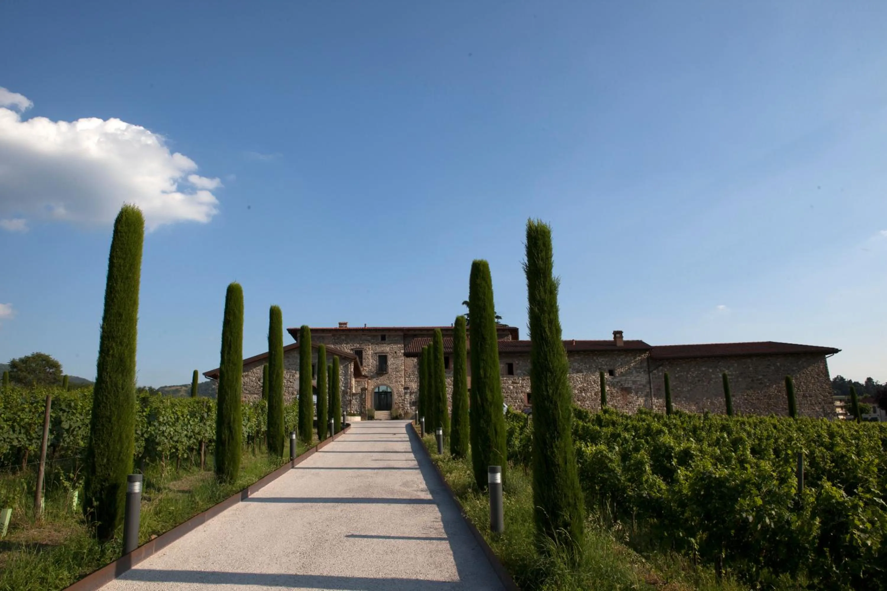 Garden view in Podere Castel Merlo Resort