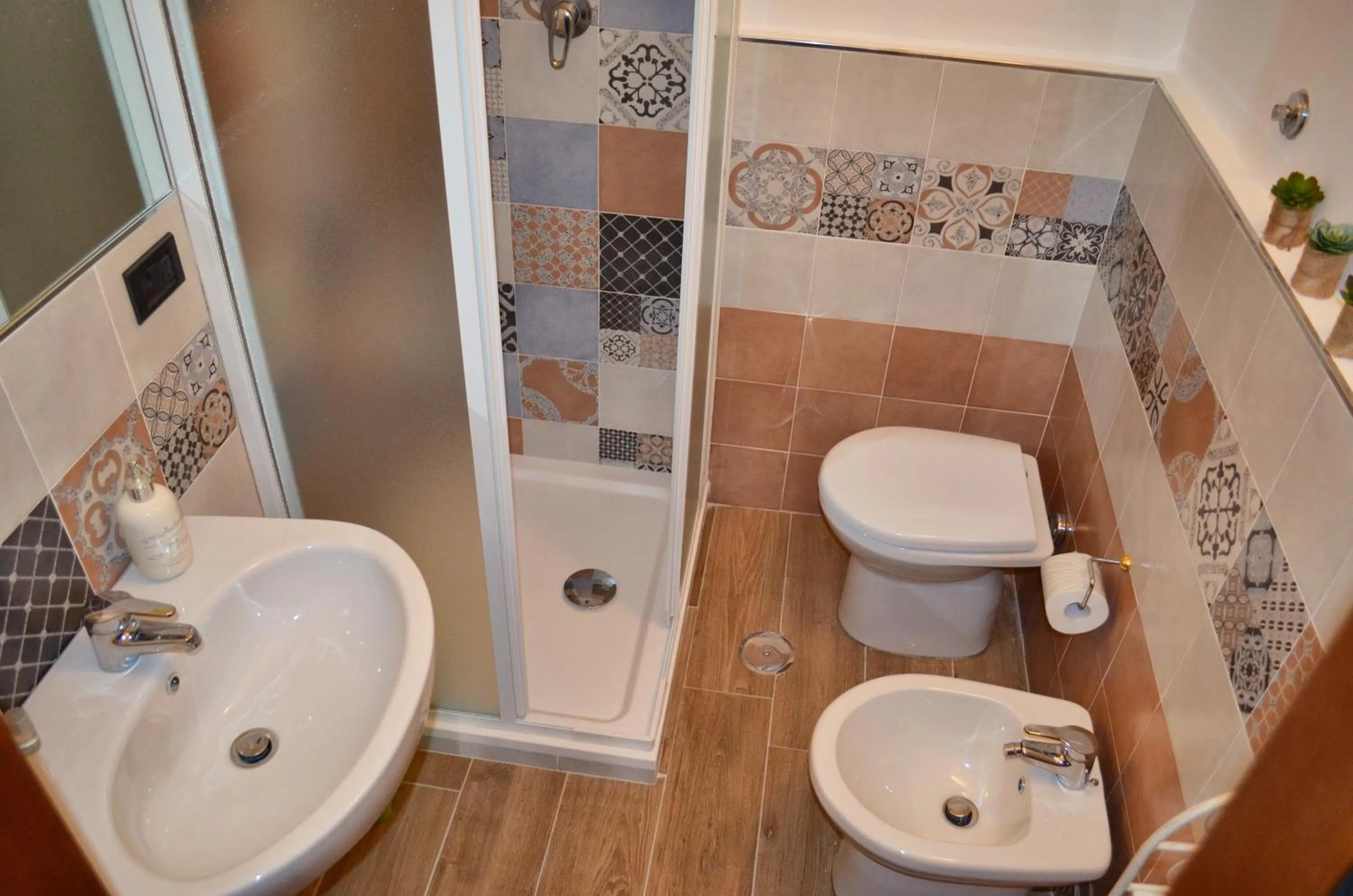 Shower in B&B Chiostro San Marco