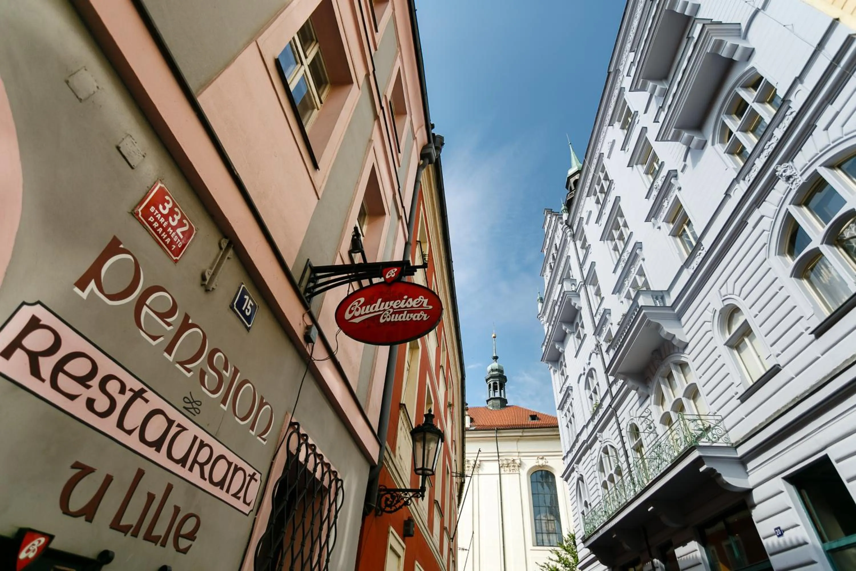 Facade/entrance in Pension U Lilie