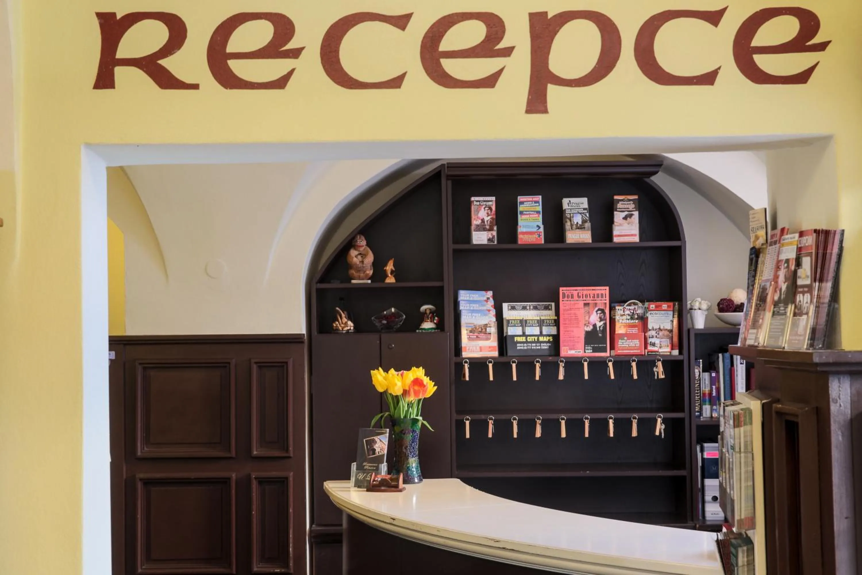 Lobby or reception in Pension U Lilie