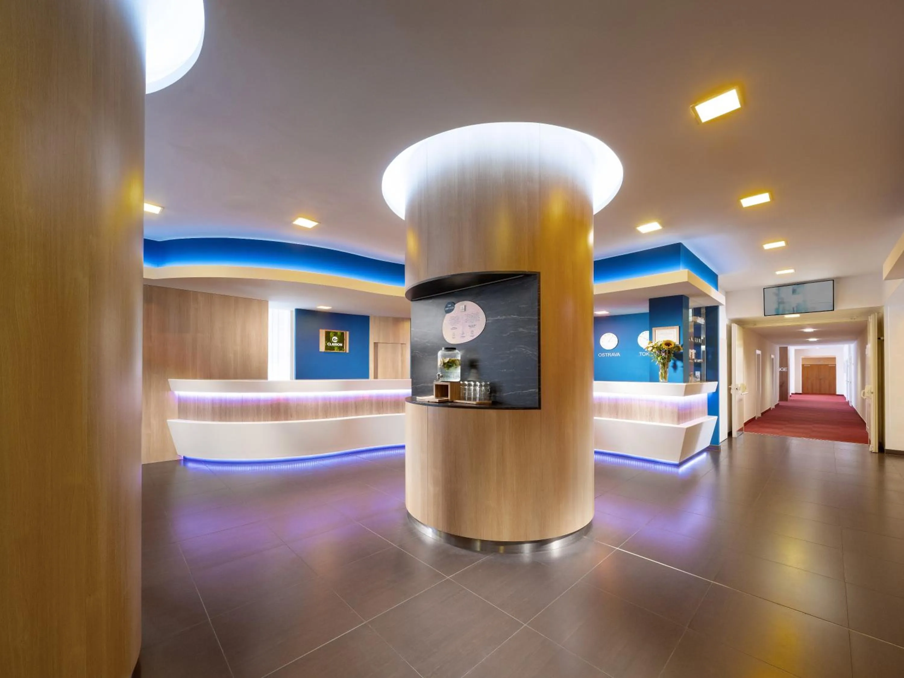 Lobby or reception in Clarion Congress Hotel Ostrava