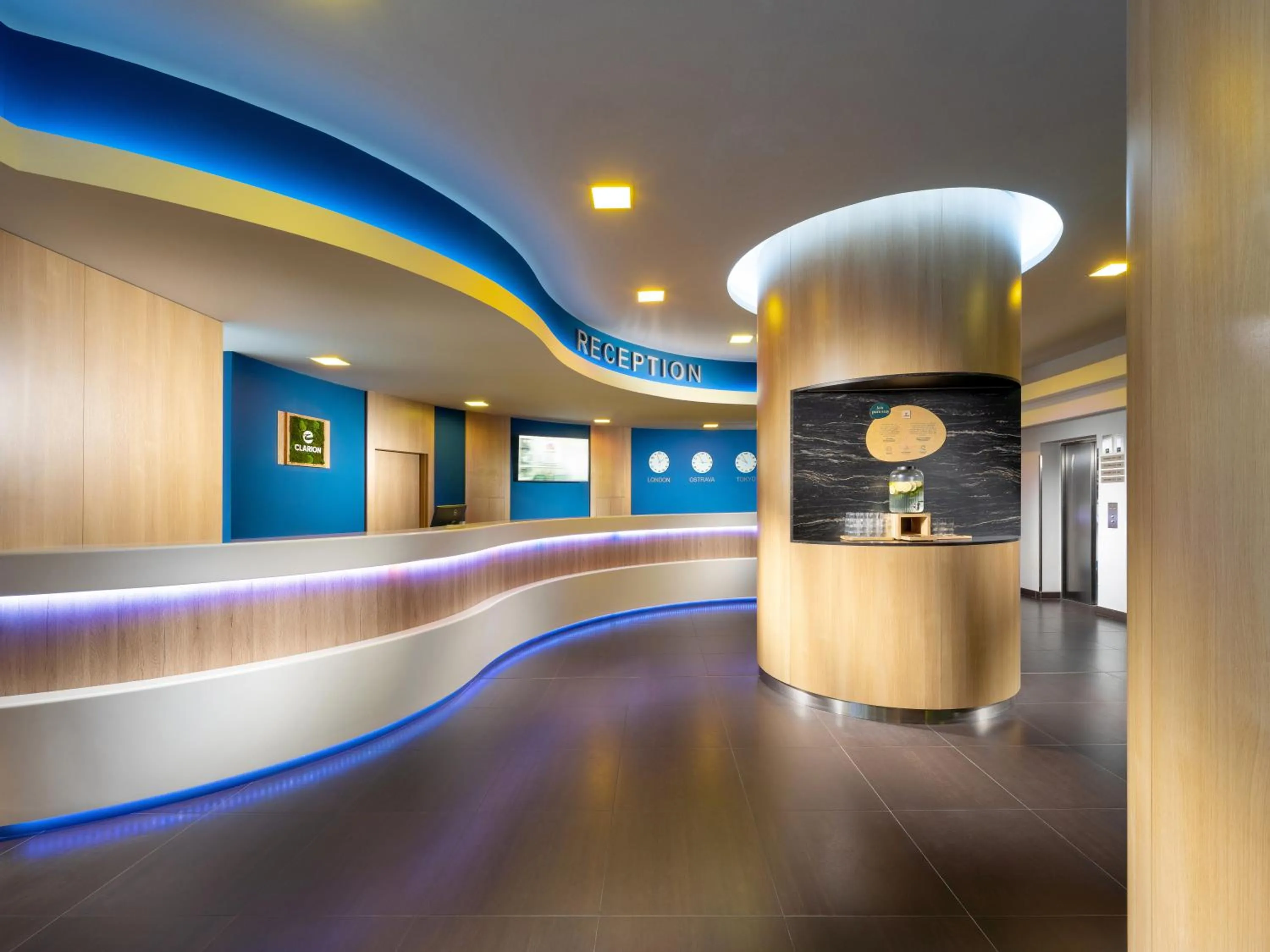 Lobby or reception in Clarion Congress Hotel Ostrava