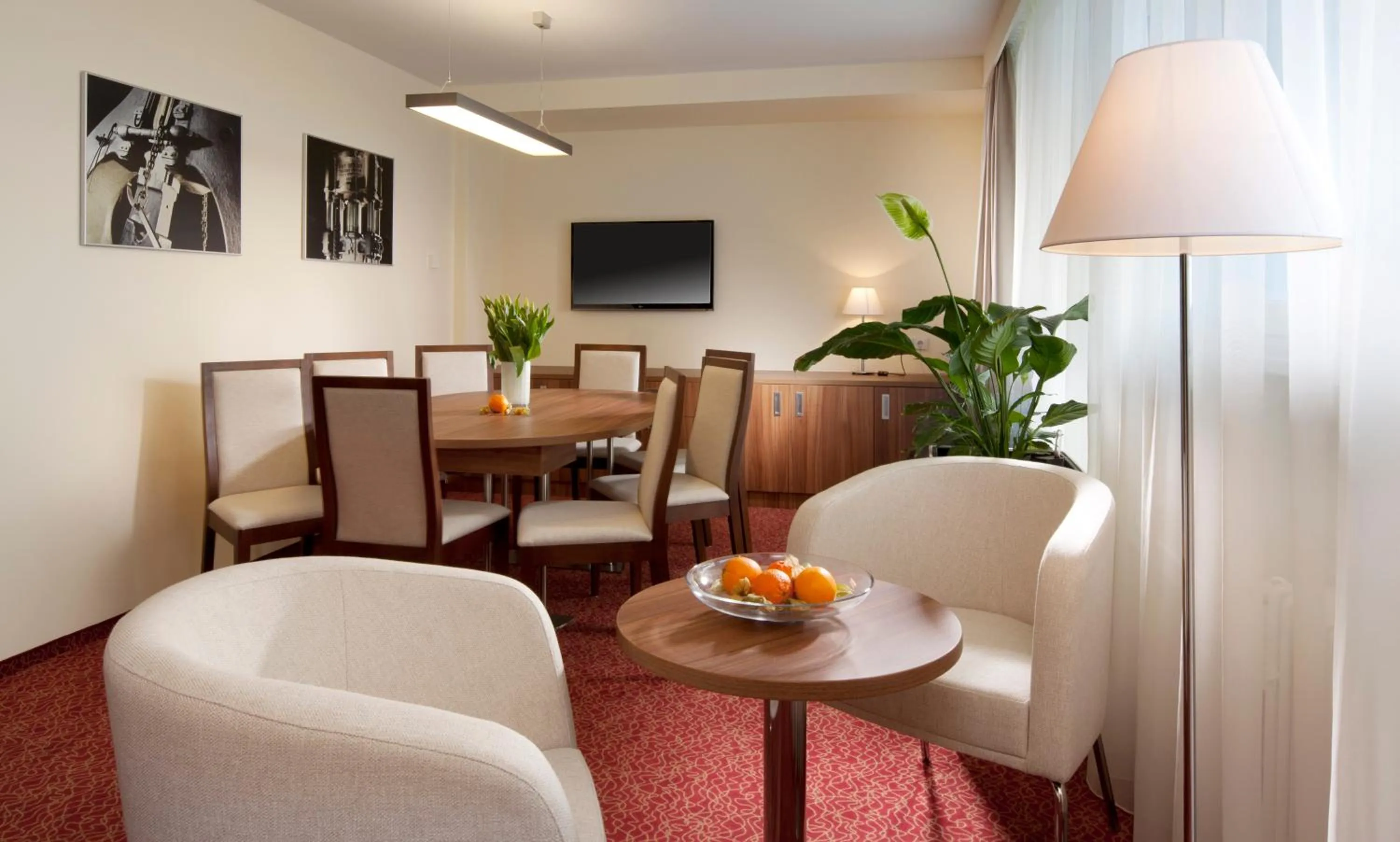 Seating area in Clarion Congress Hotel Ostrava