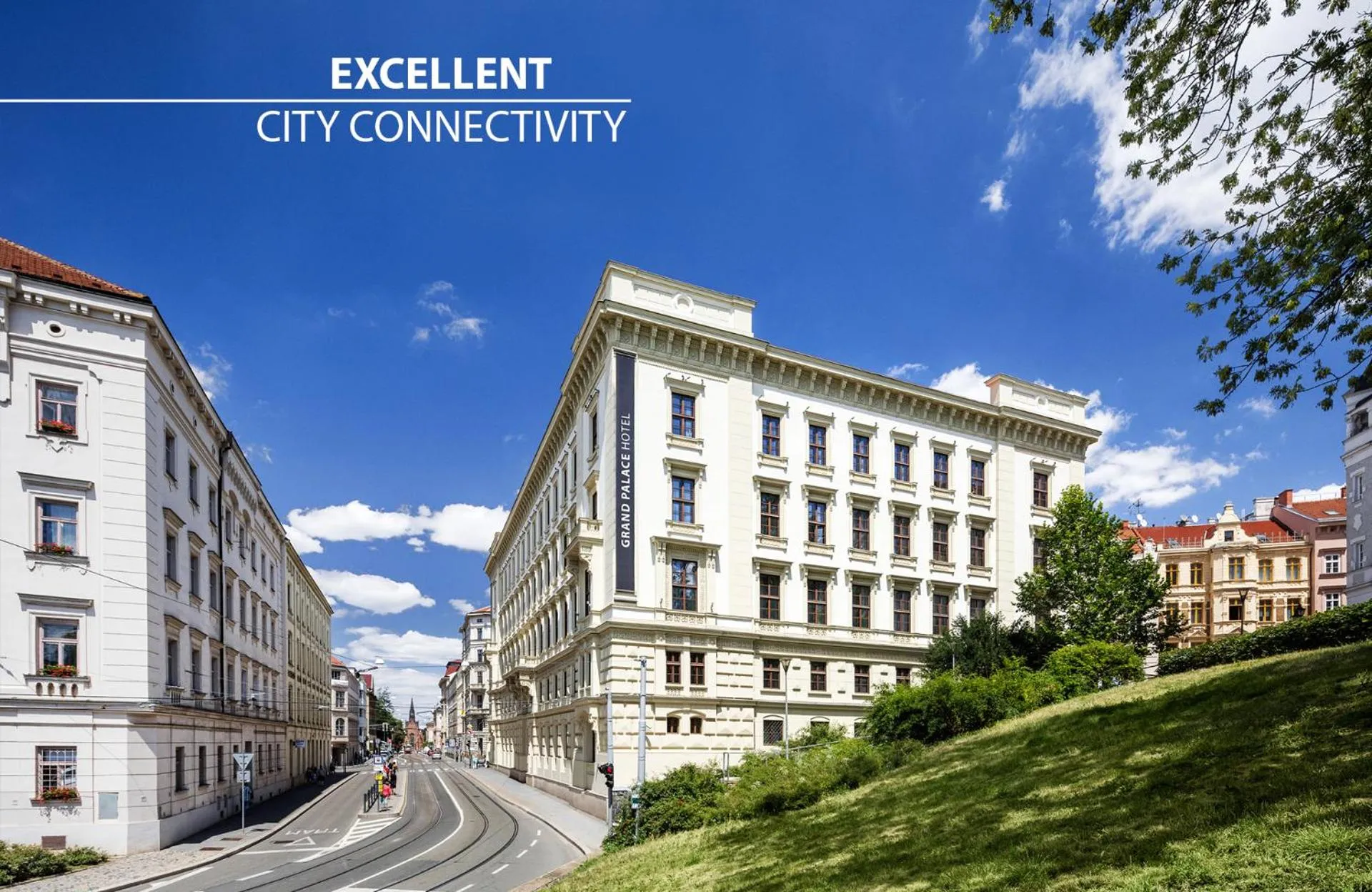 Property building in Grand Palace Brno - Czech Leading Hotels