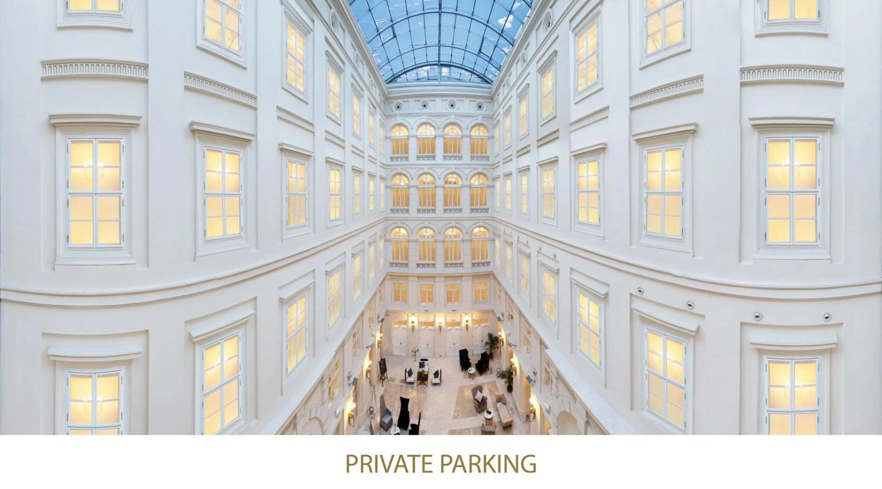 Lobby or reception in Grand Palace Brno - Czech Leading Hotels