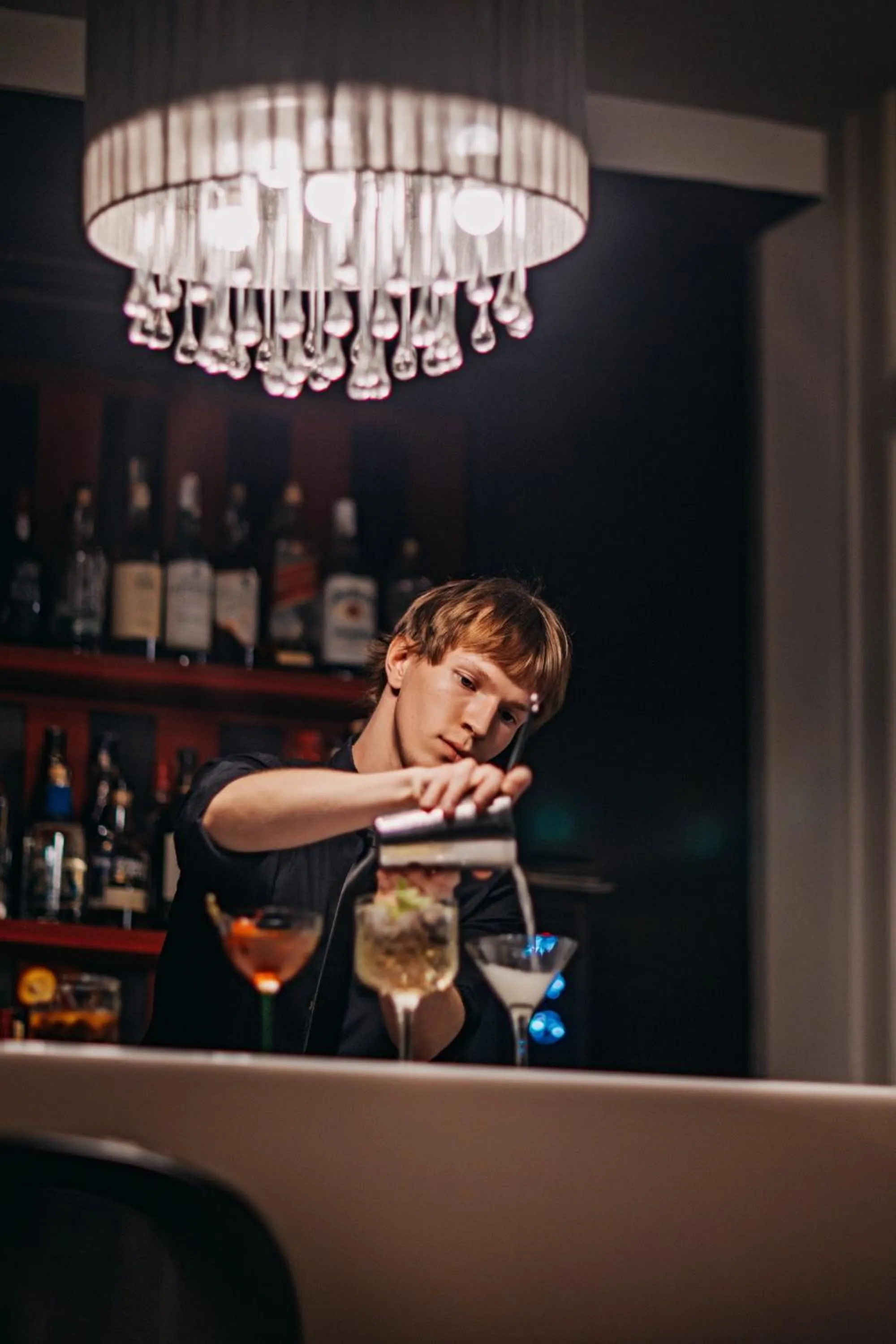 Lounge or bar in Grand Palace Brno - Czech Leading Hotels