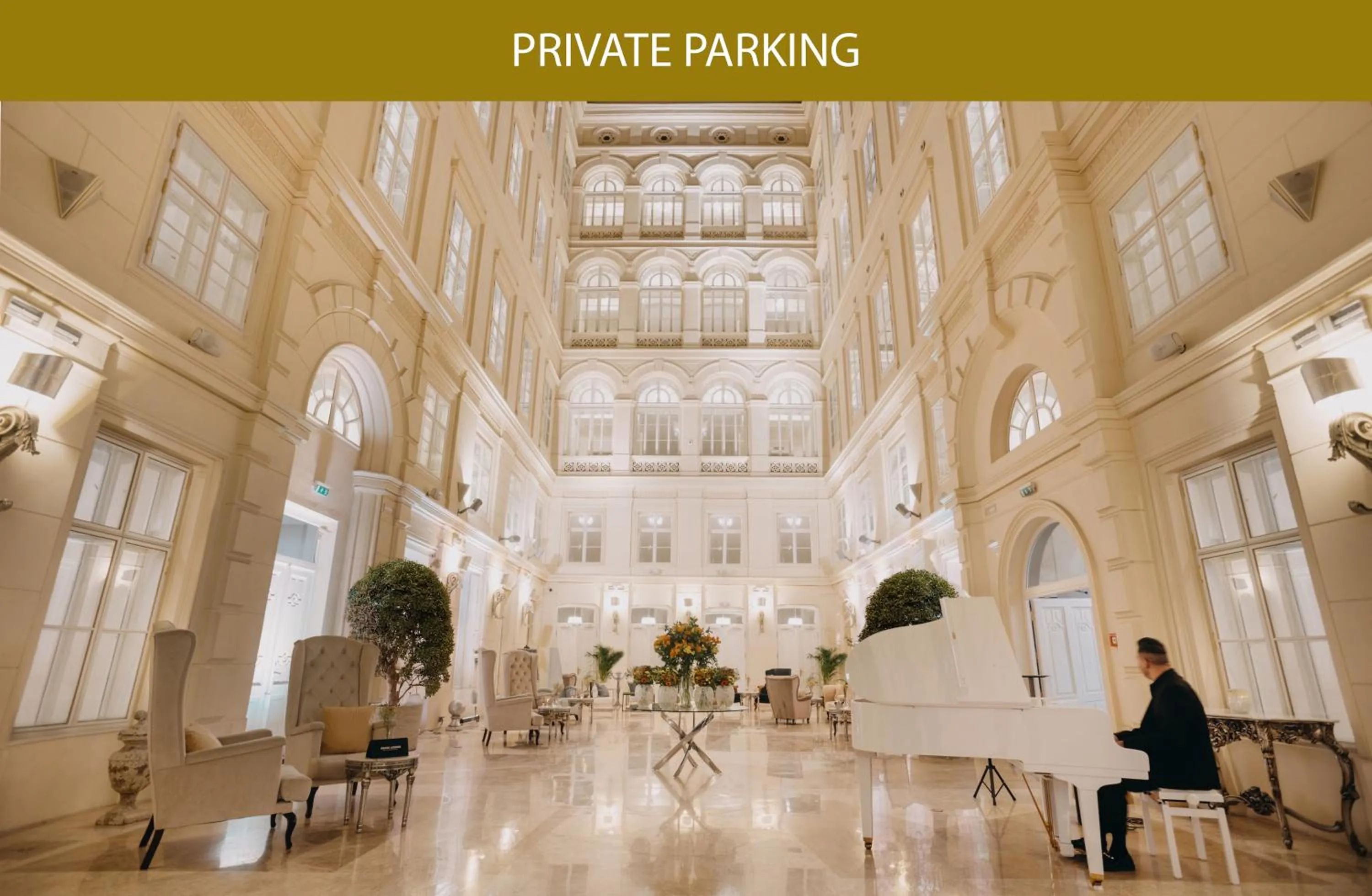 Lobby or reception in Grand Palace Brno - Czech Leading Hotels