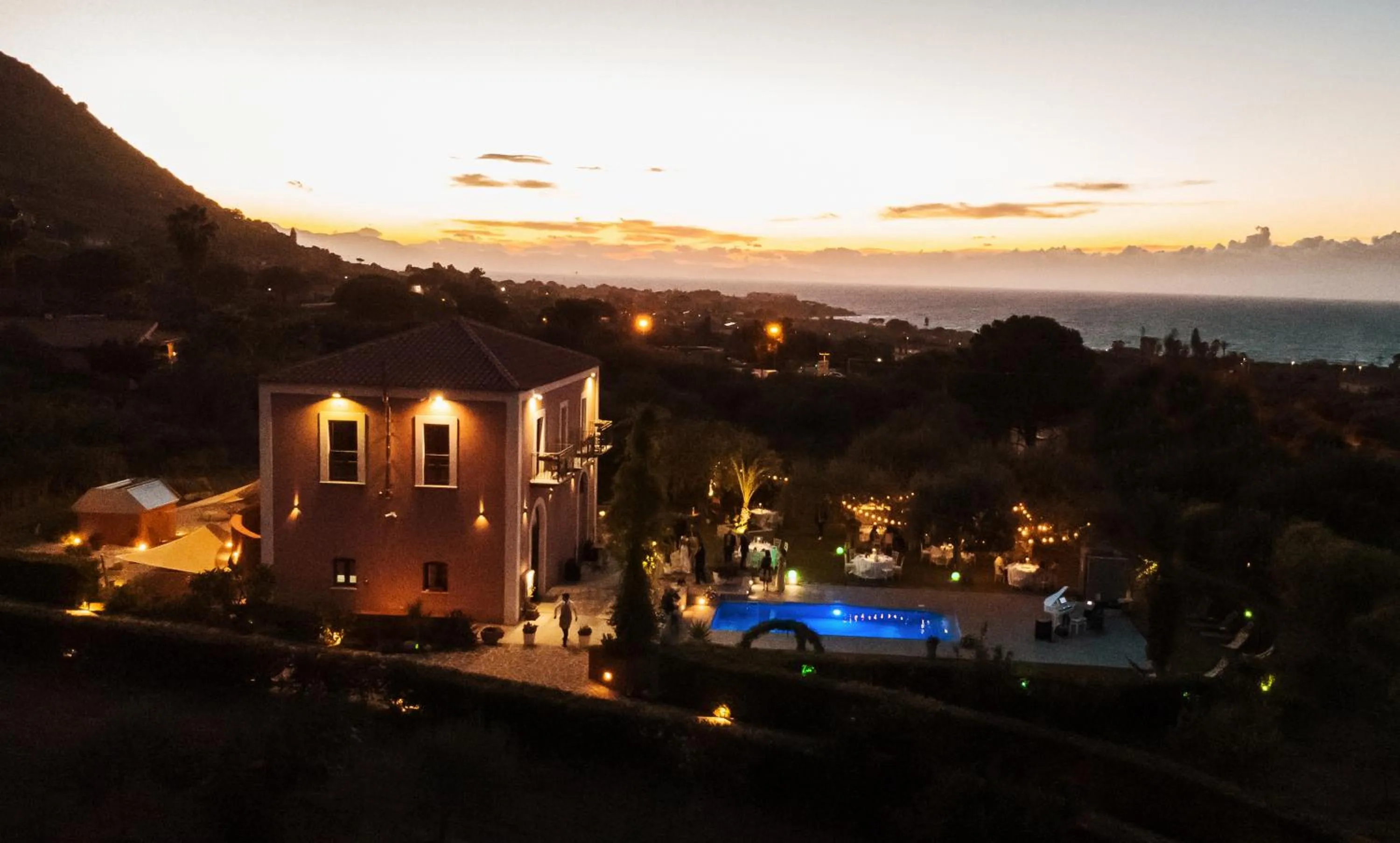 Bird's eye view in Il dono di Atena