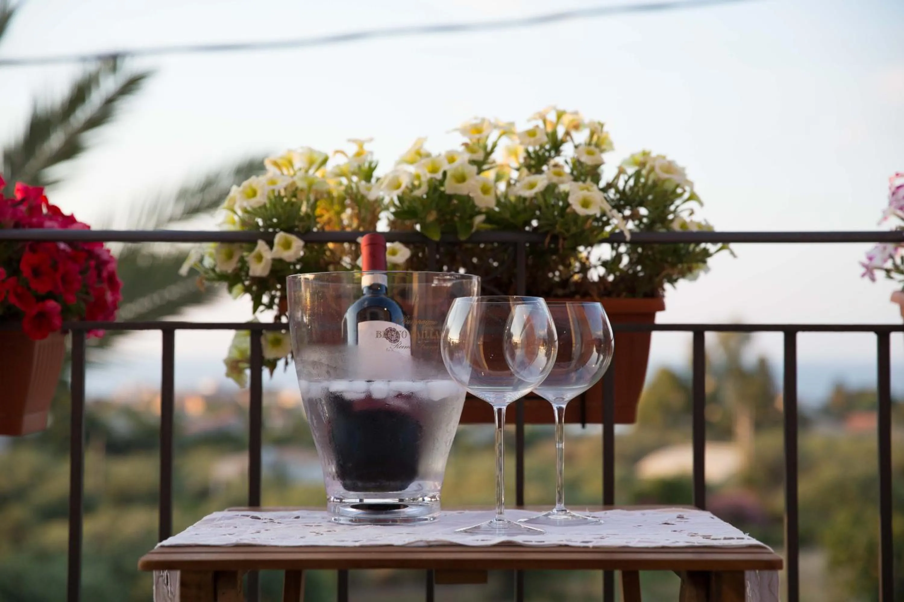 Garden view in Il dono di Atena