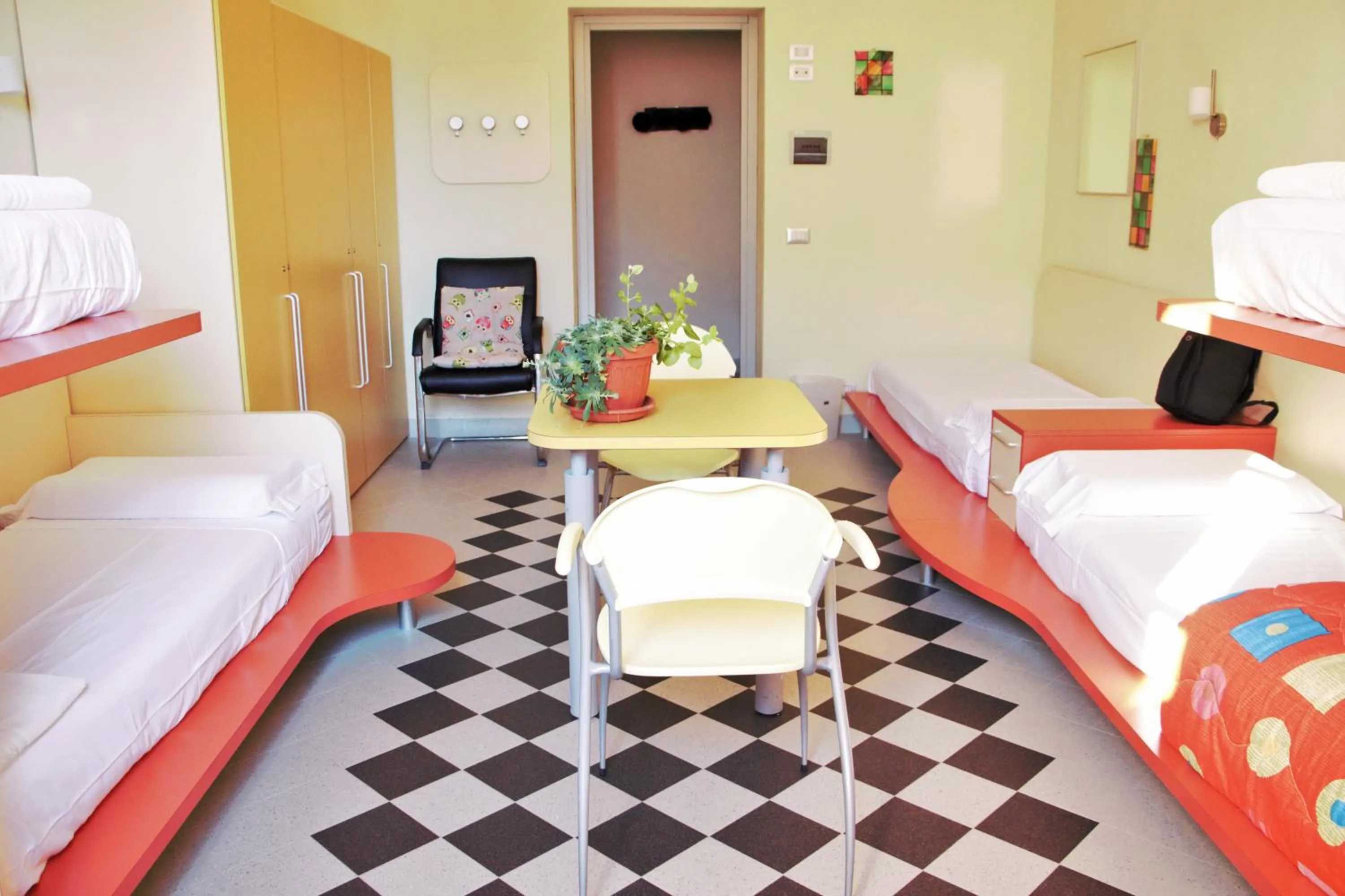 Bed in Ostello La Miniera