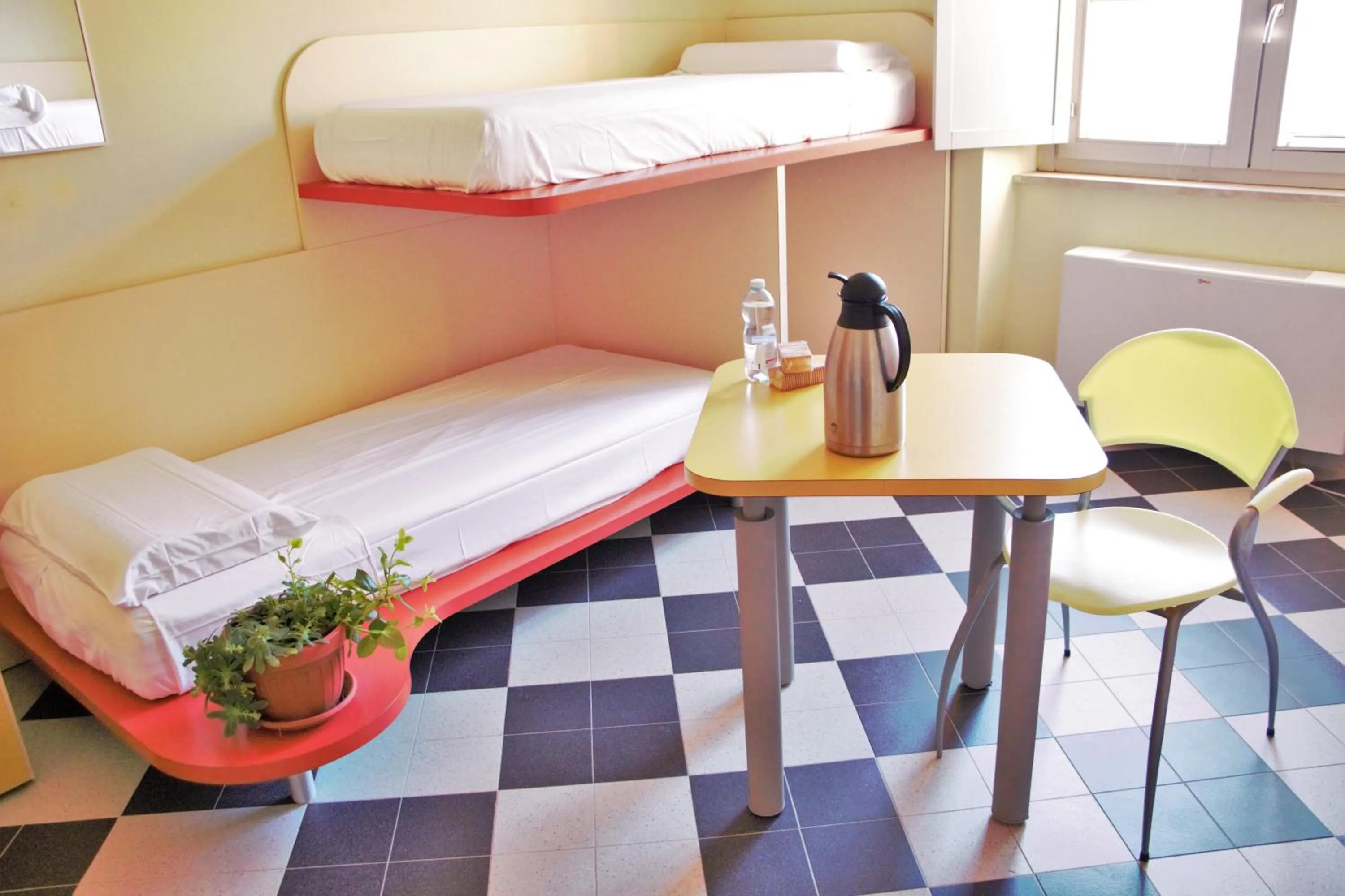 Bed in Ostello La Miniera