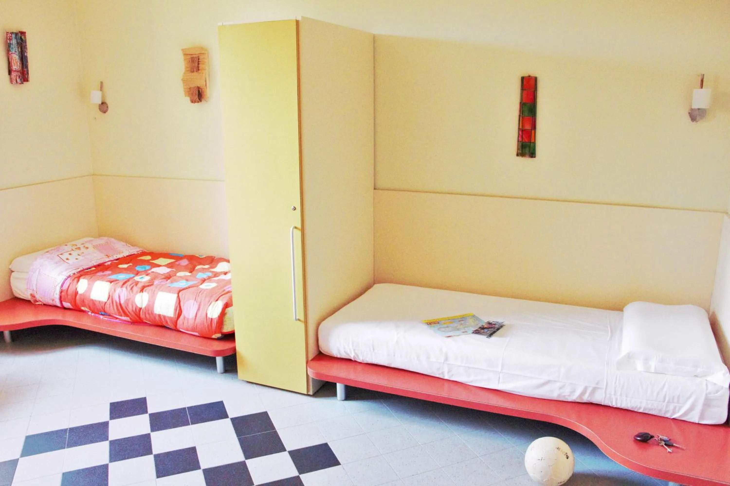 Bed in Ostello La Miniera