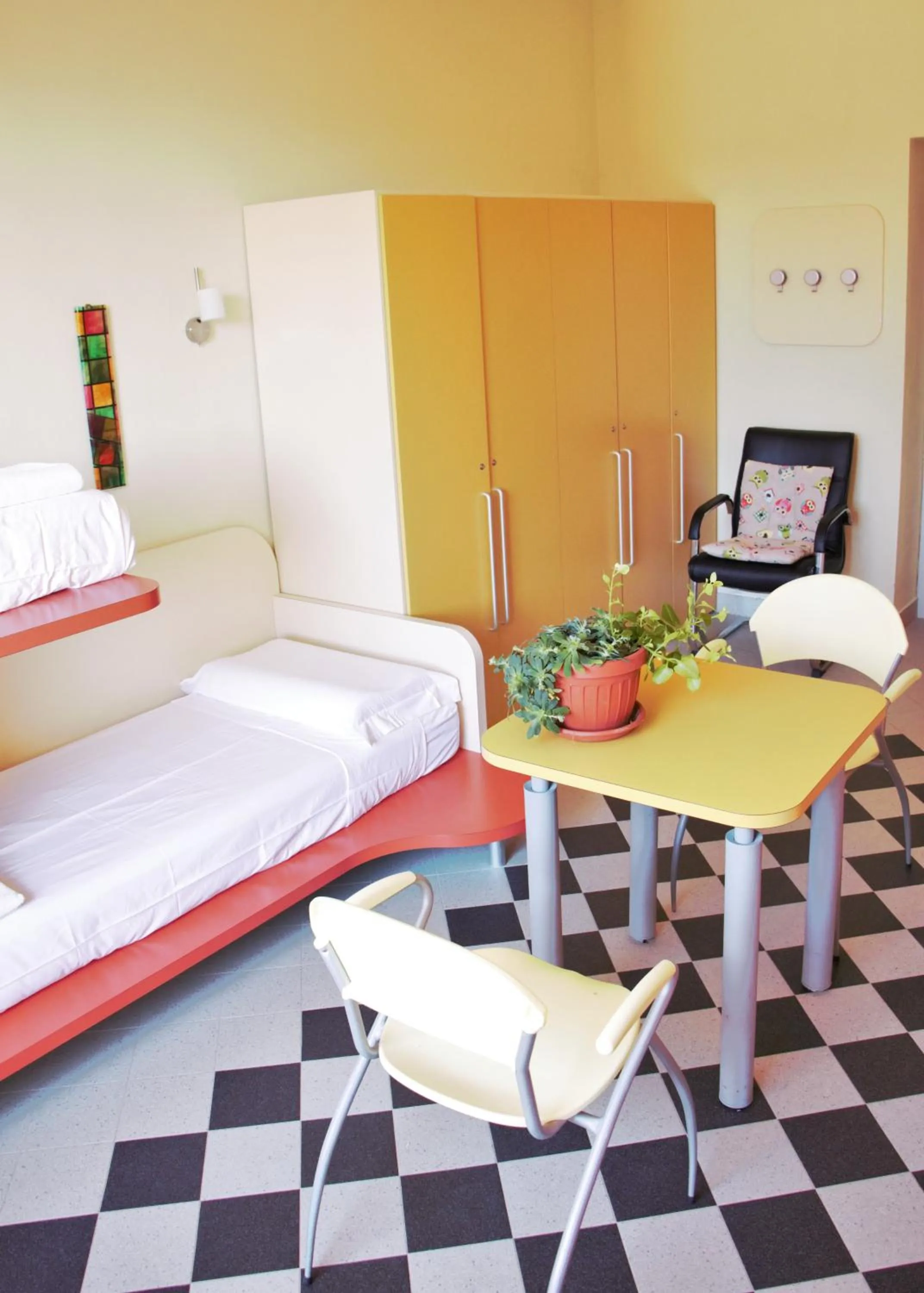 Bed in Ostello La Miniera