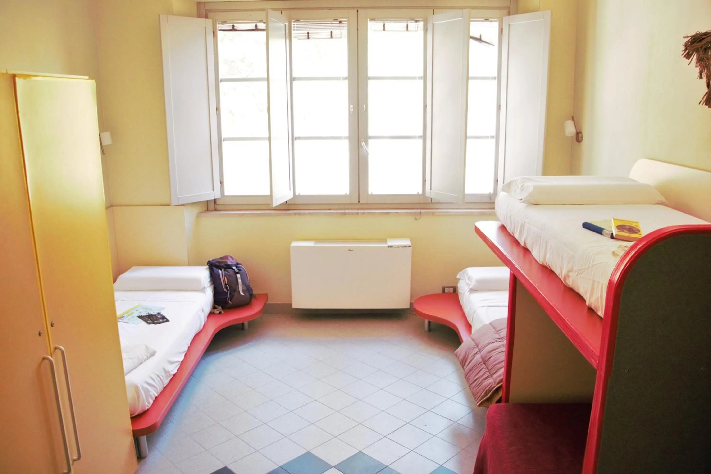 Bed in Ostello La Miniera