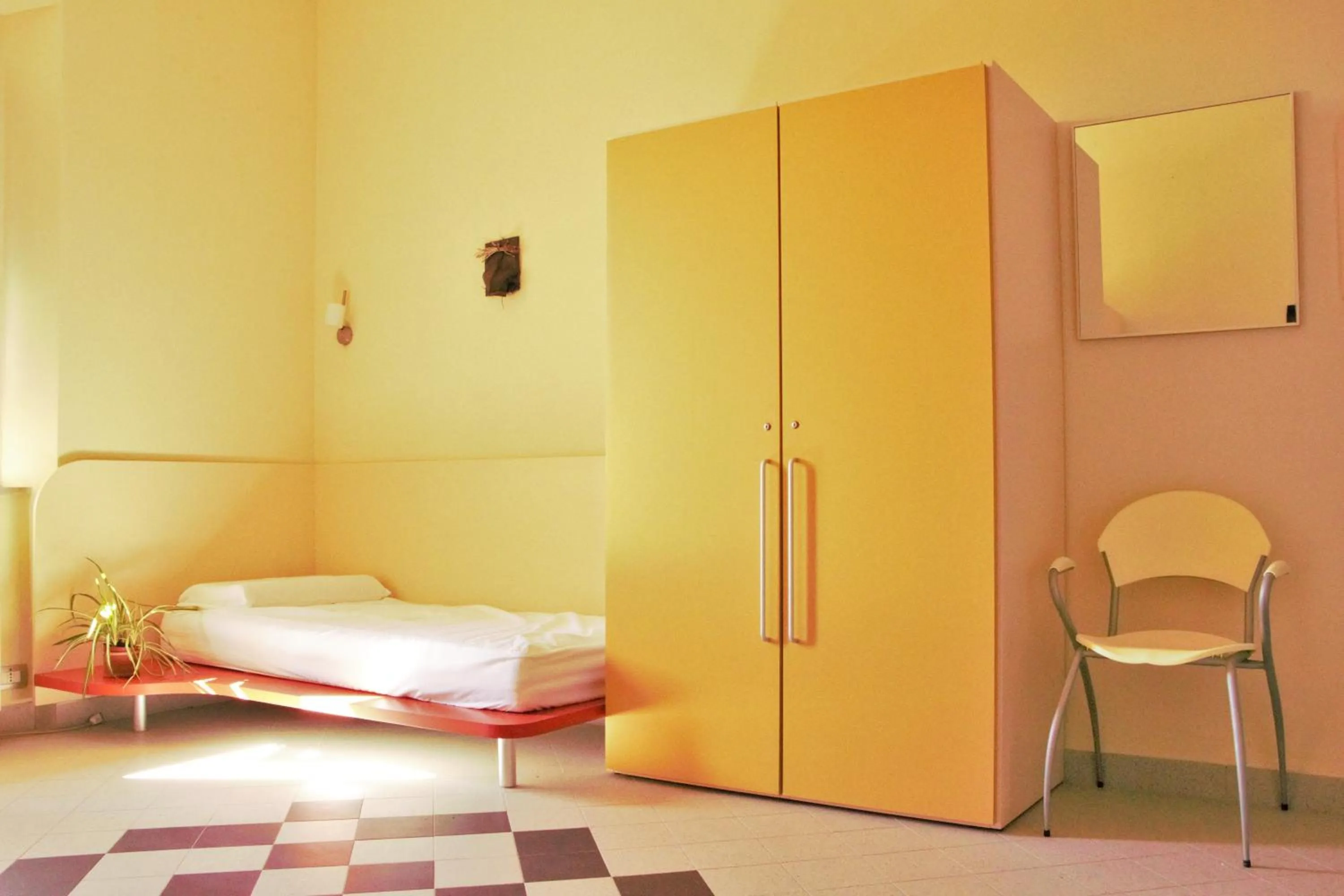 Bed in Ostello La Miniera