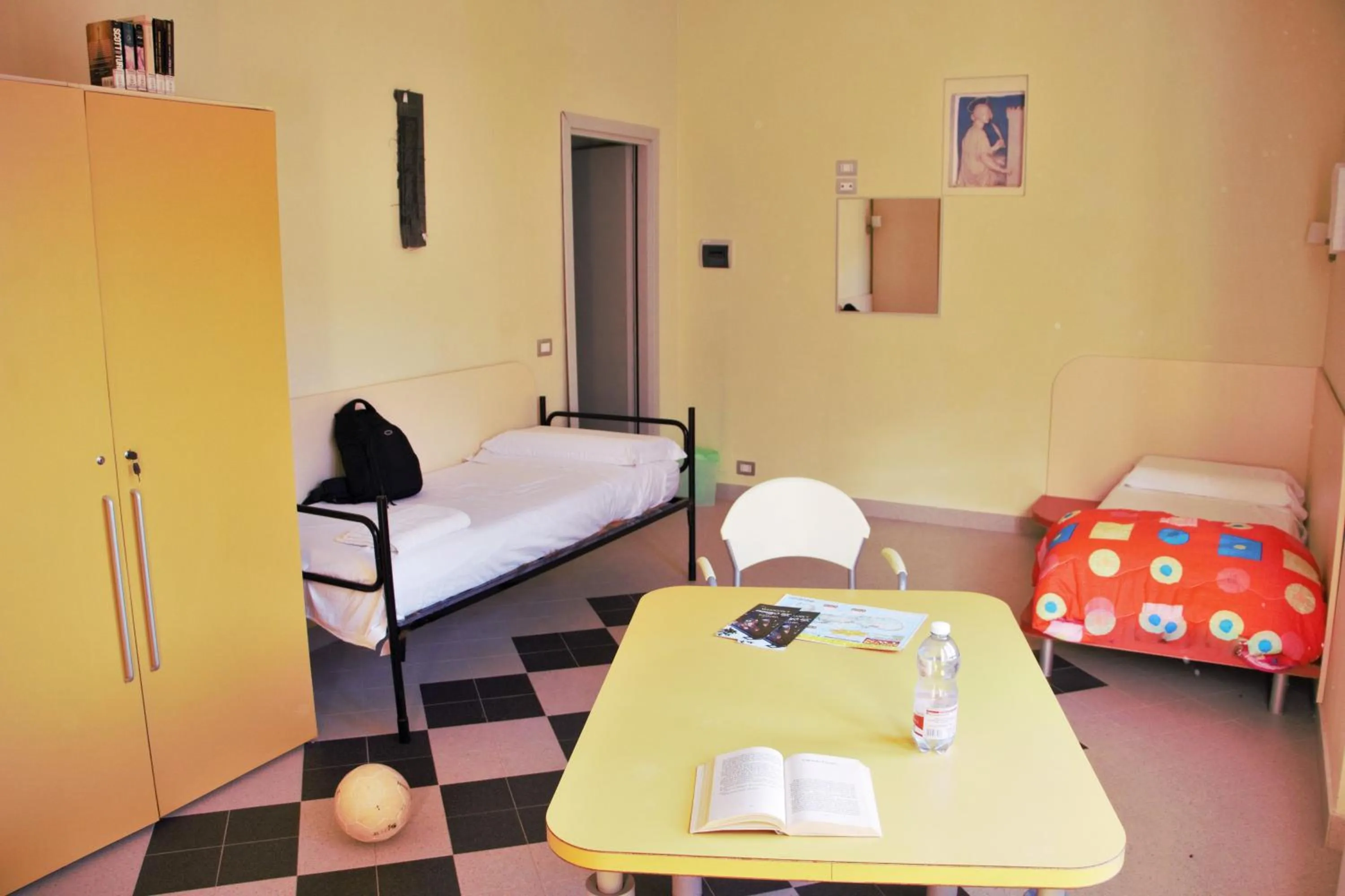 Bed in Ostello La Miniera