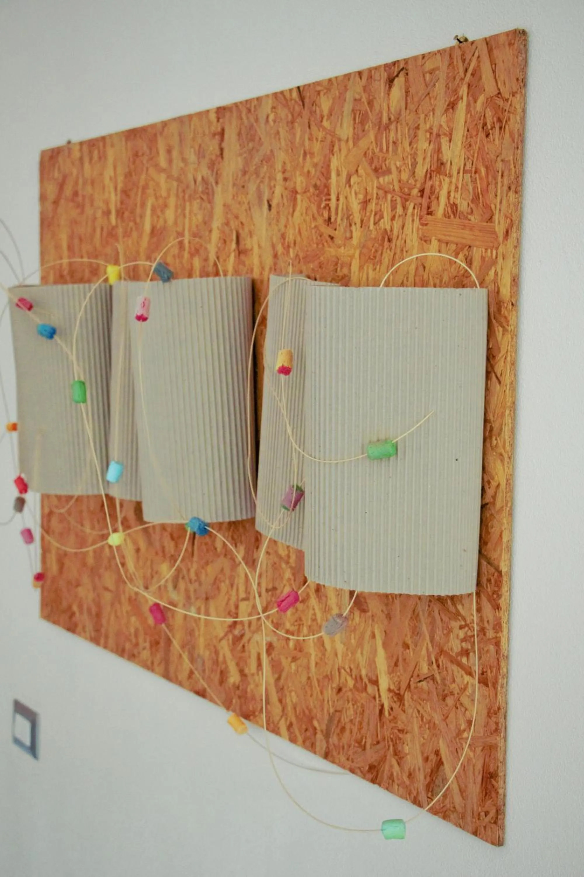 Decorative detail in Ostello La Miniera