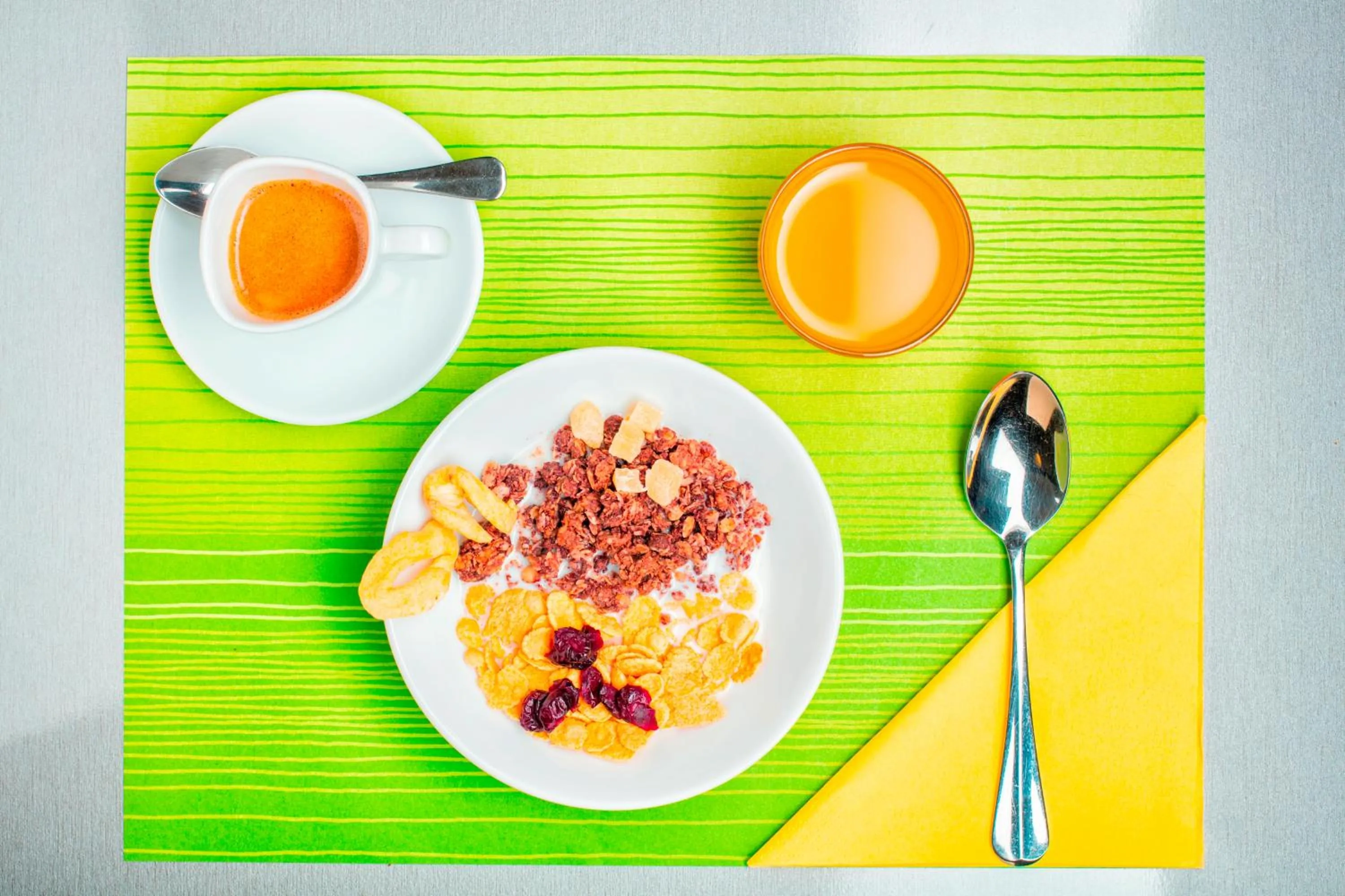 Buffet breakfast in Hotel Clement