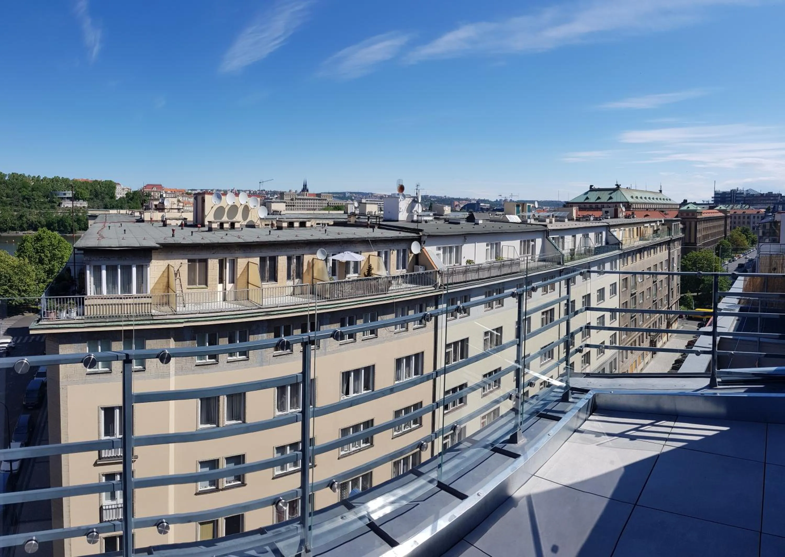 Balcony/Terrace in Hotel Clement