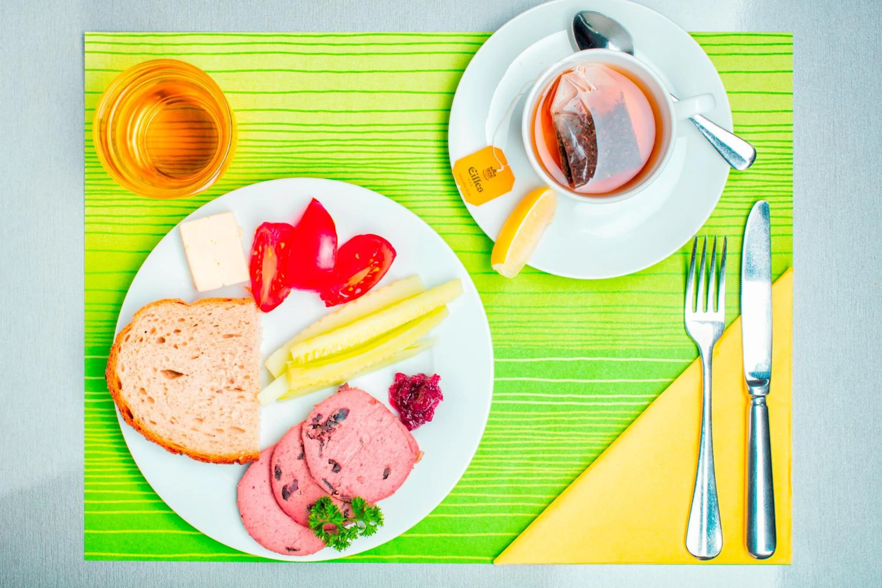 Buffet breakfast in Hotel Clement