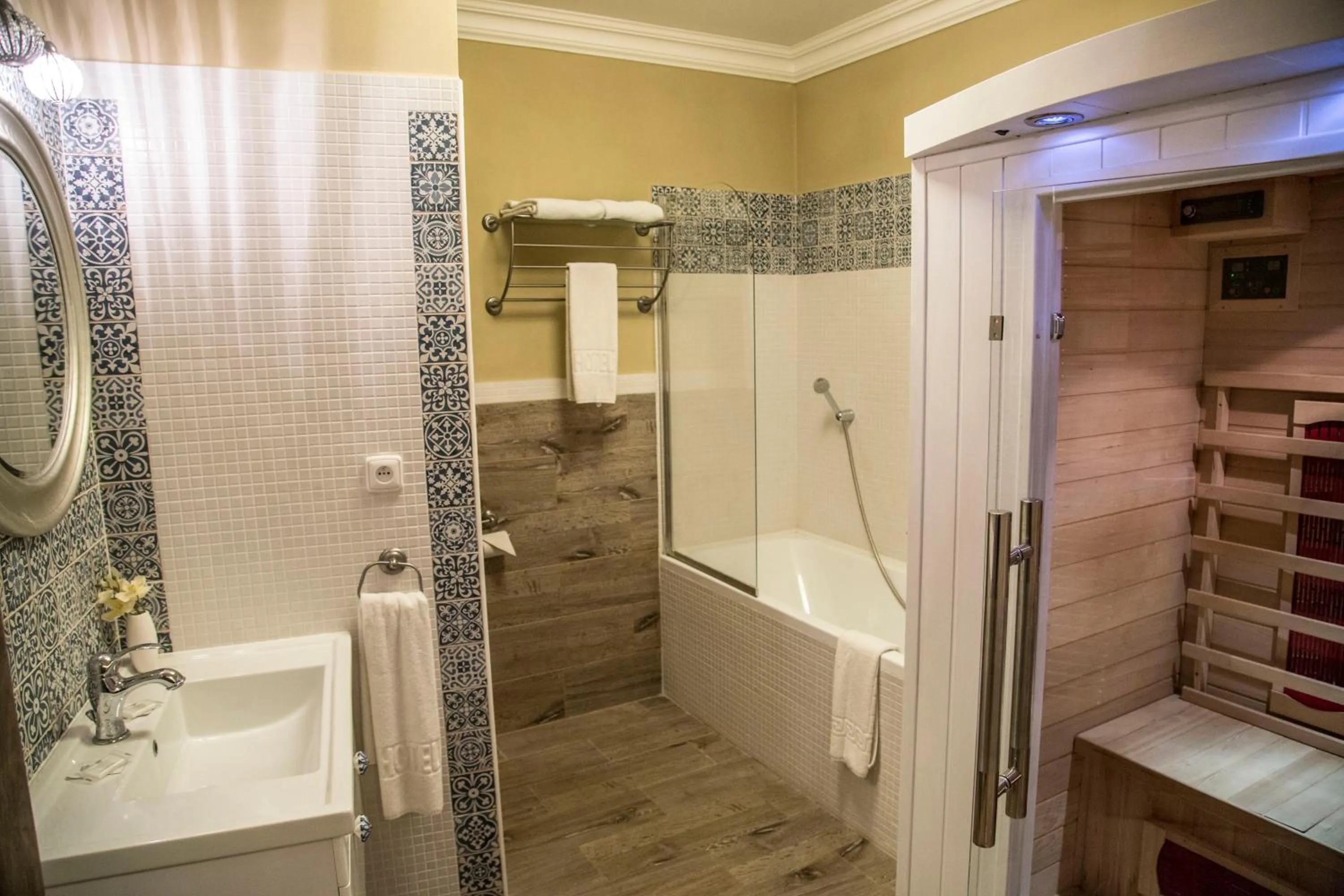 Bathroom in Amálka u Řípu