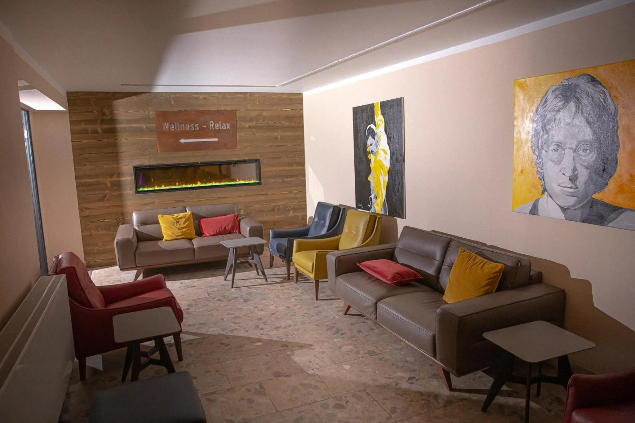 Lobby or reception in Wellness Hotel Astra