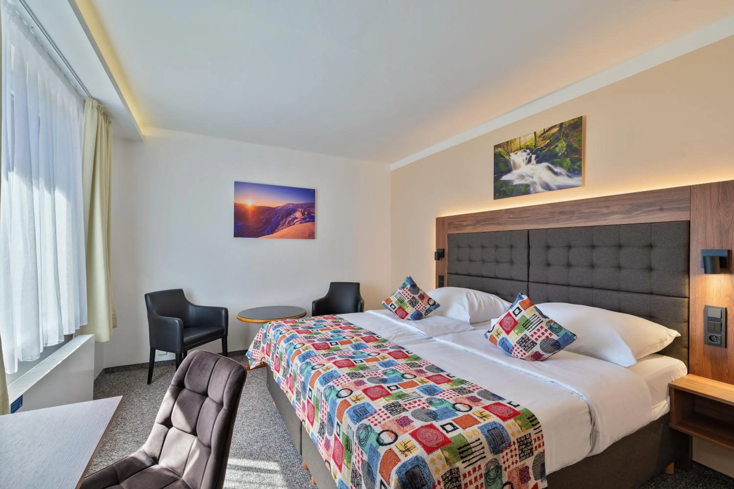 Photo of the whole room, Bed in Wellness Hotel Astra