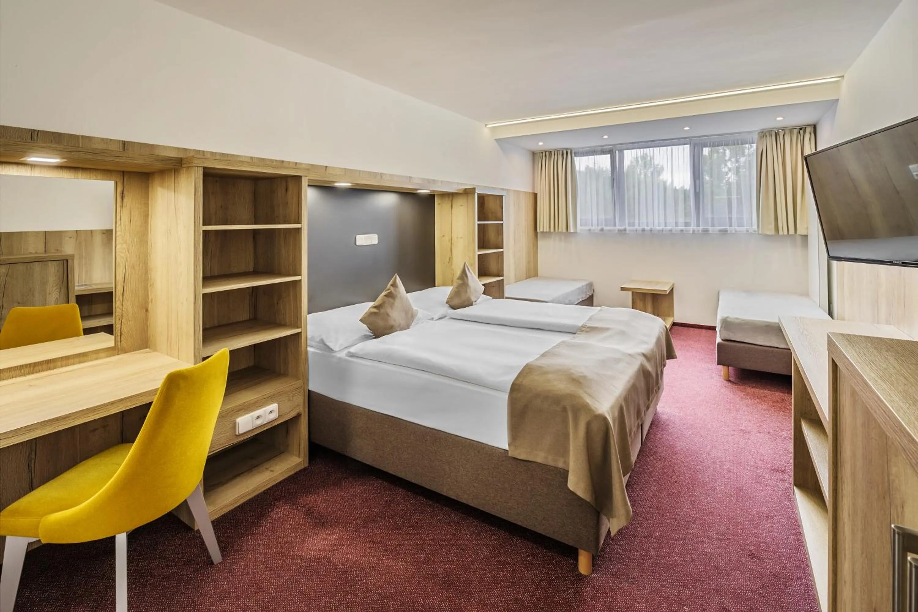 Bed in Wellness Hotel Astra