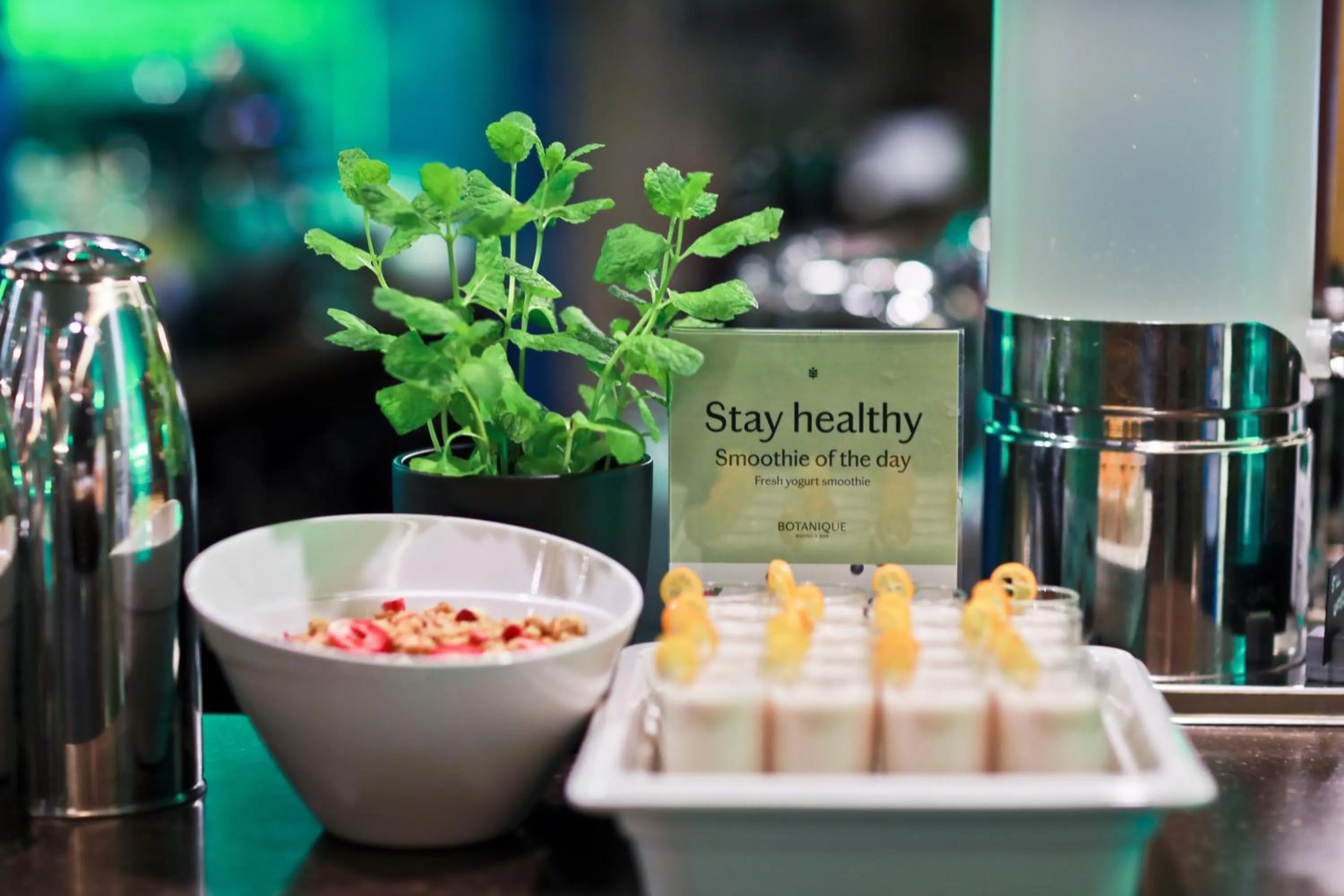 Breakfast in Botanique Hotel Prague