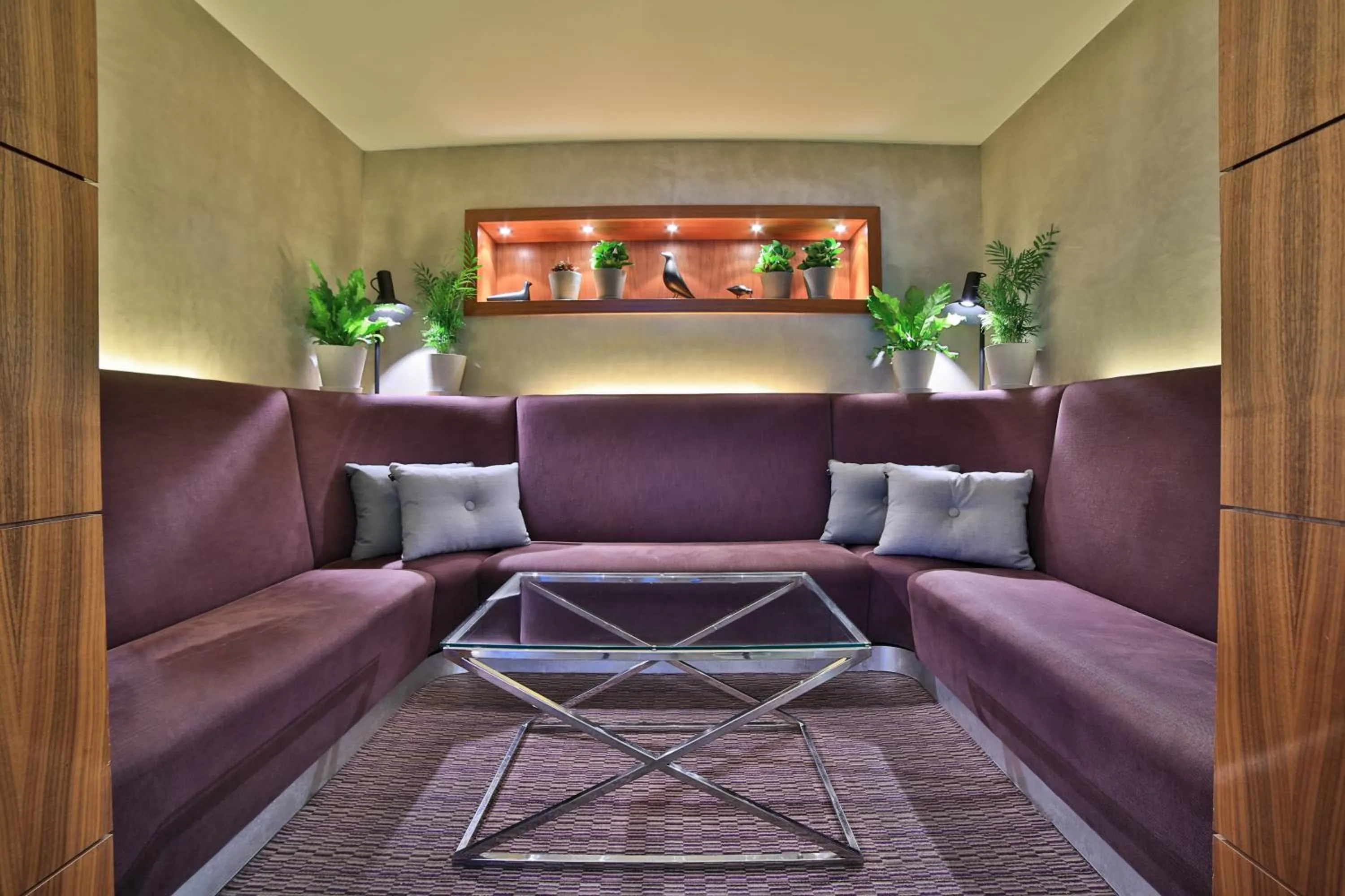 Seating area in Botanique Hotel Prague