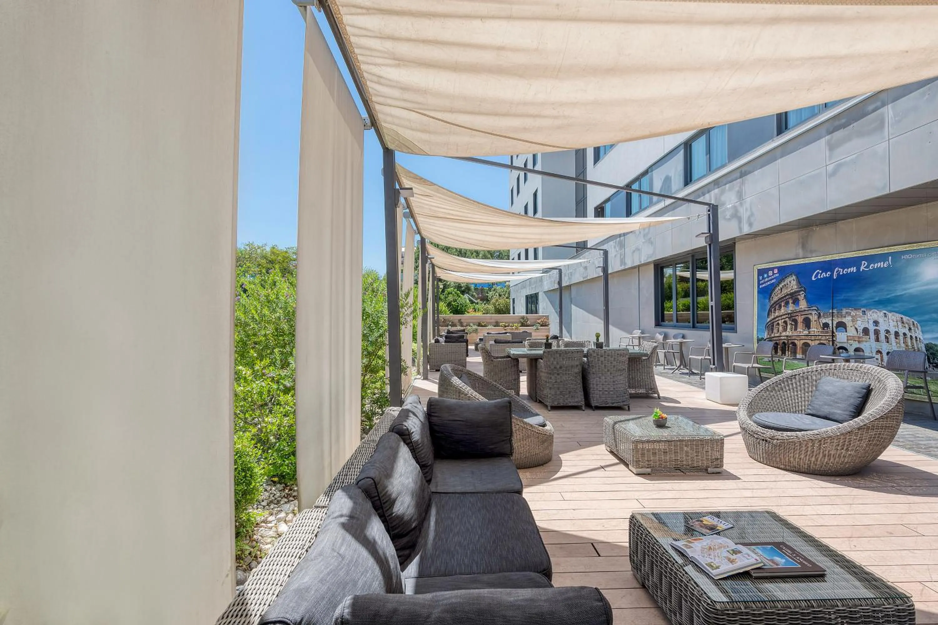 Balcony/Terrace in H10 Roma Città