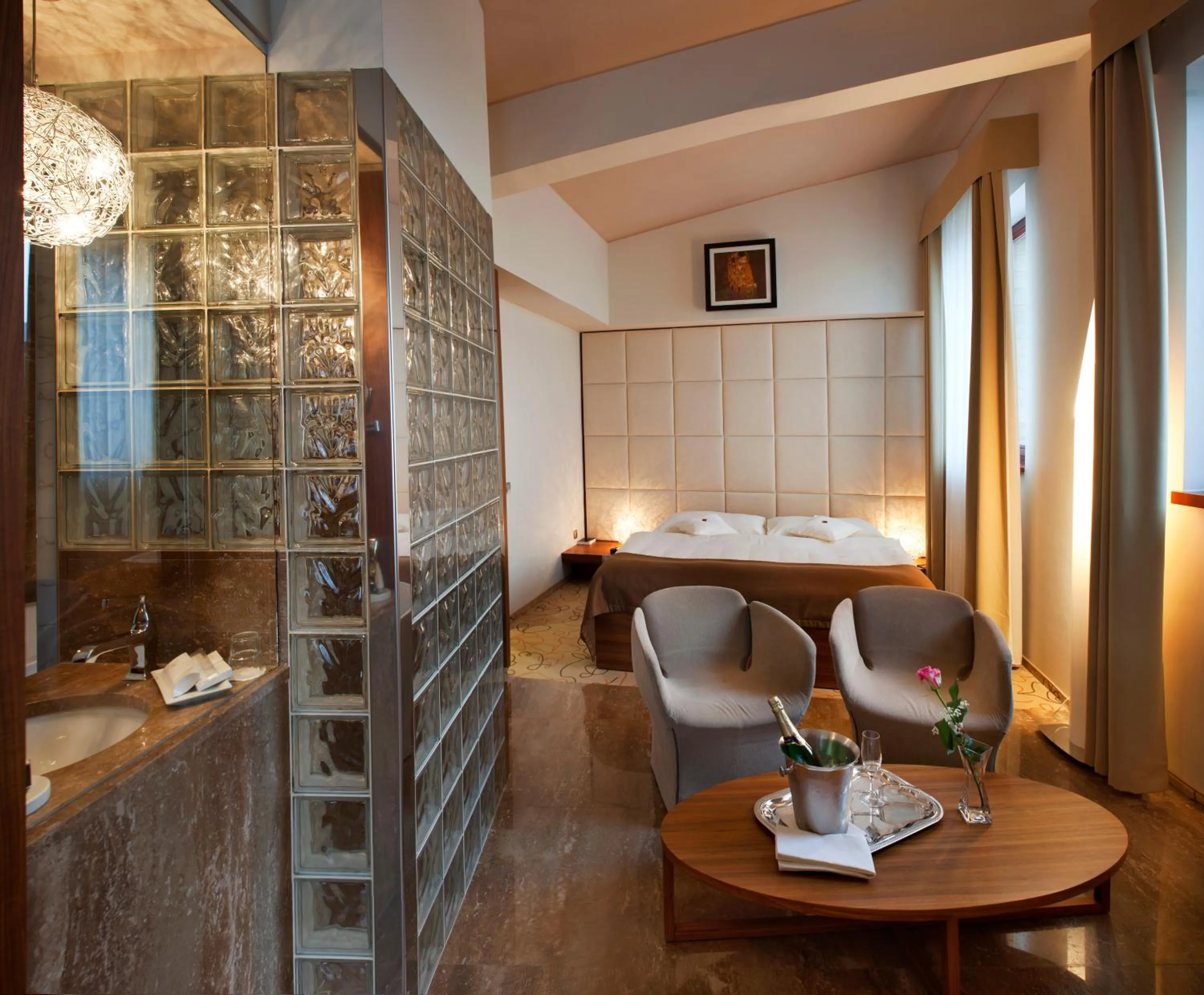 Bed in Grund Resort Golf and Ski