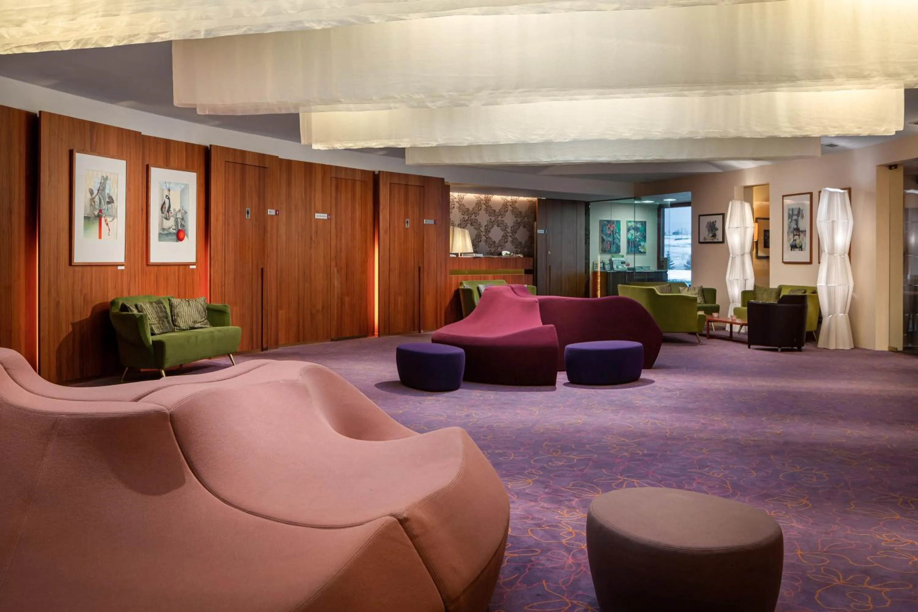 Lobby or reception in Grund Resort Golf and Ski