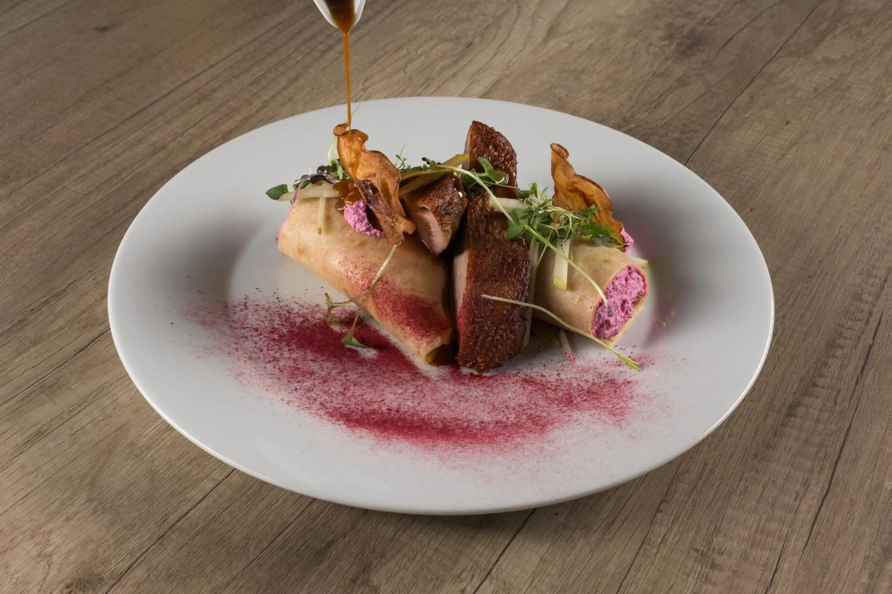 Food close-up in Grund Resort Golf and Ski