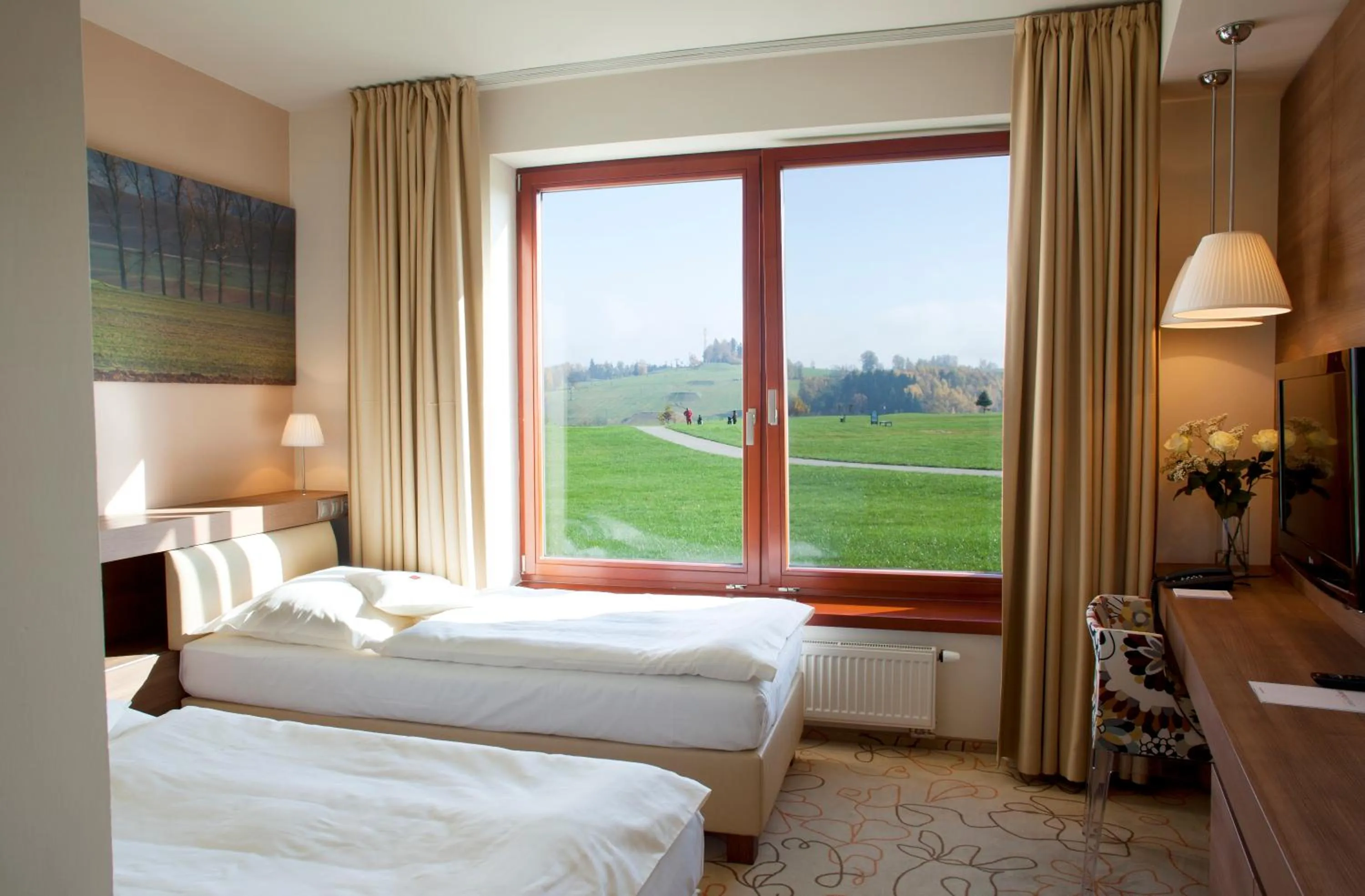 Bed in Grund Resort Golf and Ski