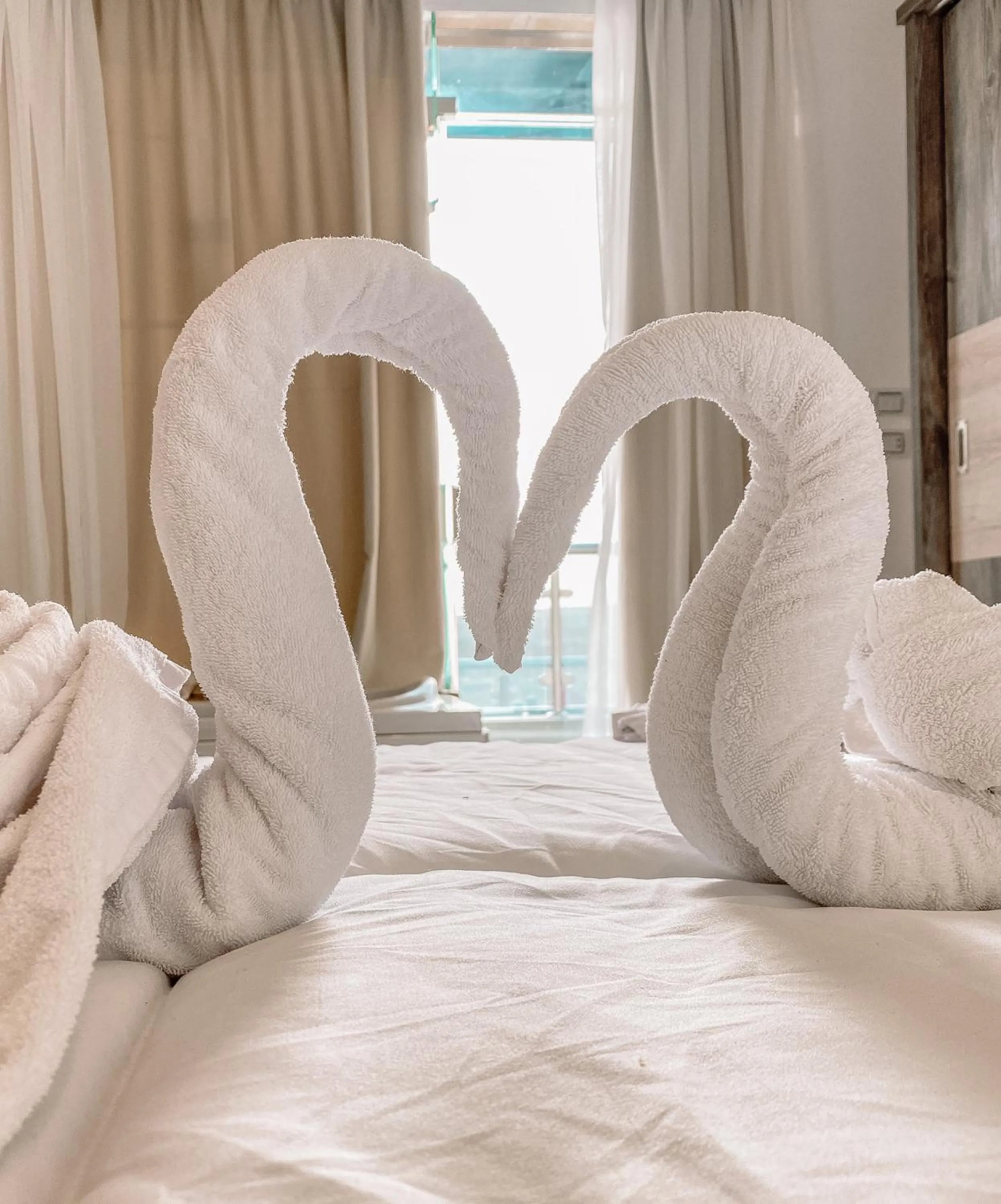 Bed in Best View Pyramids Hotel