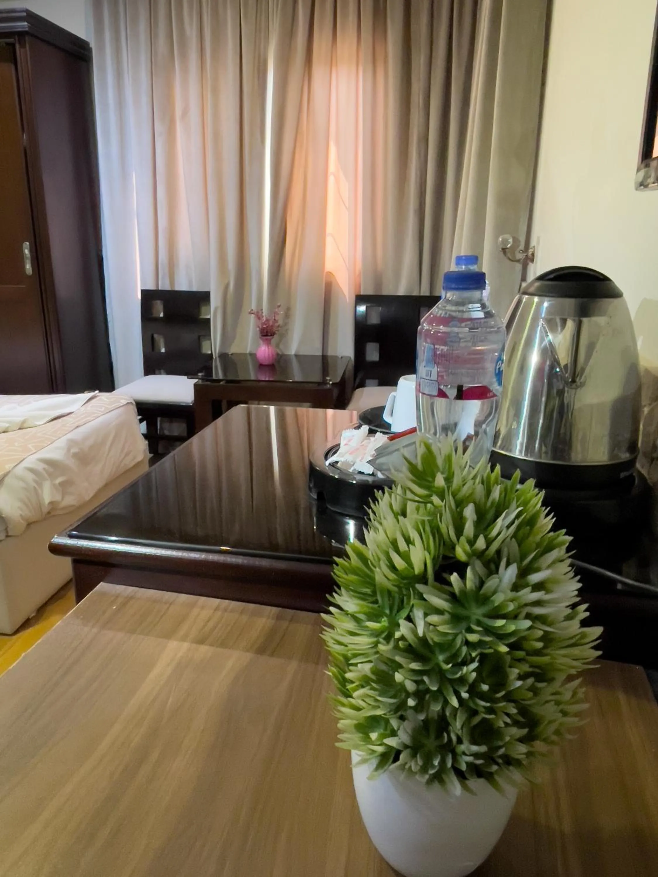 Bed in Best View Pyramids Hotel