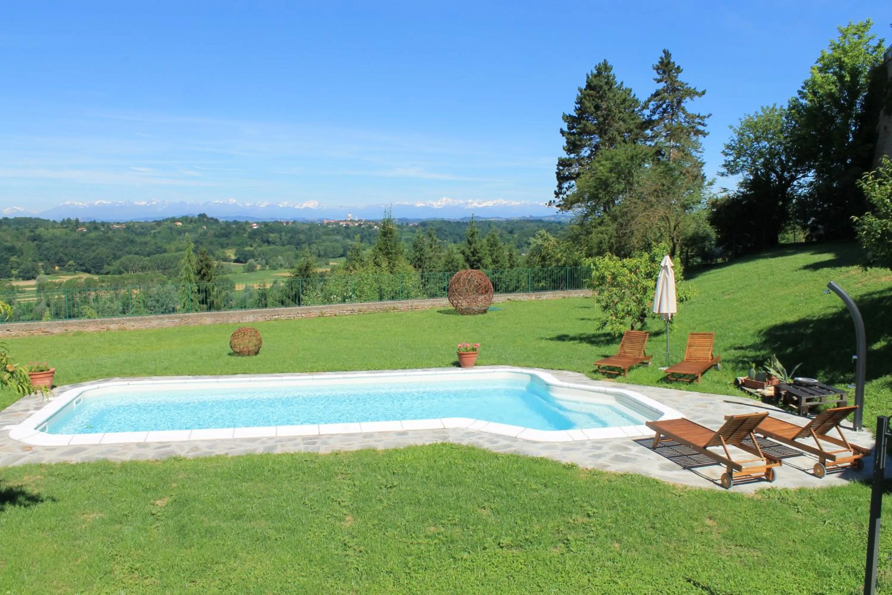 Garden in LA CUCCAGNA DI DON BOSCO - No landlords and neighbours - Absolute privacy!